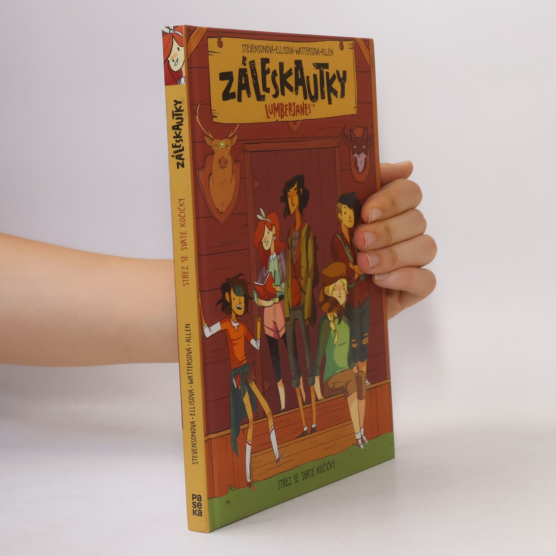 ND Stevenson Záleskautky = Lumberjanes. Střež se svaté kočičky