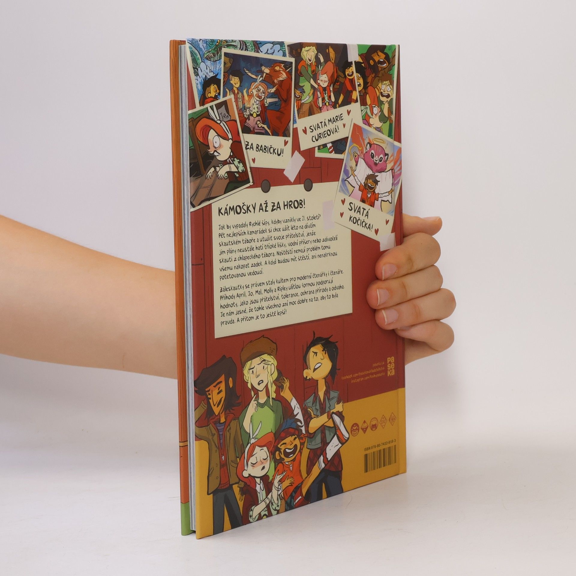 ND Stevenson Záleskautky = Lumberjanes. Střež se svaté kočičky