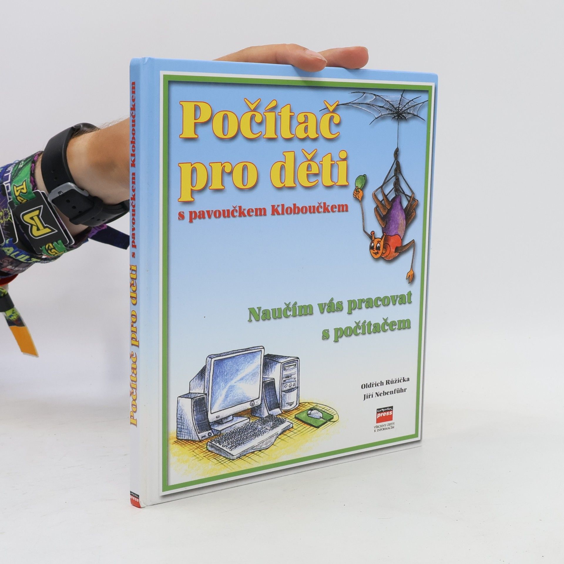 Jiří Nebenführ Počítač pro děti s pavoučkem Kloboučkem