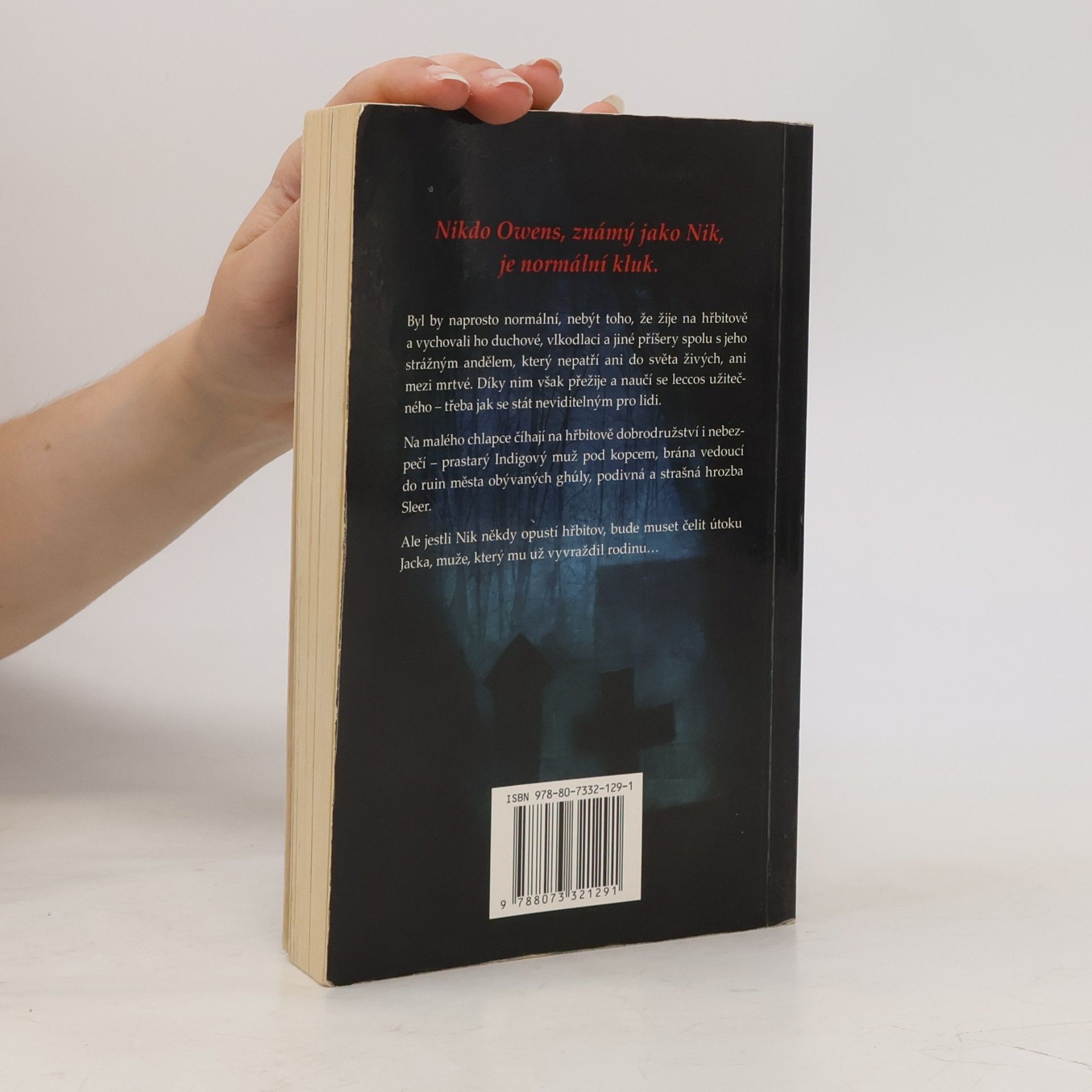 Neil Gaiman Kniha hřbitova