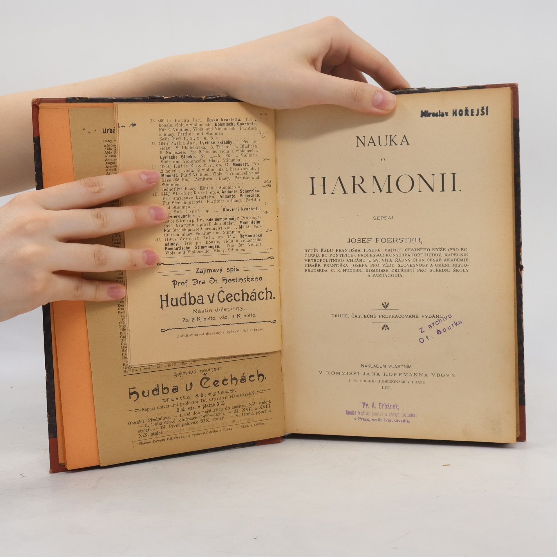 Foerster Josef Nauka o harmonii
