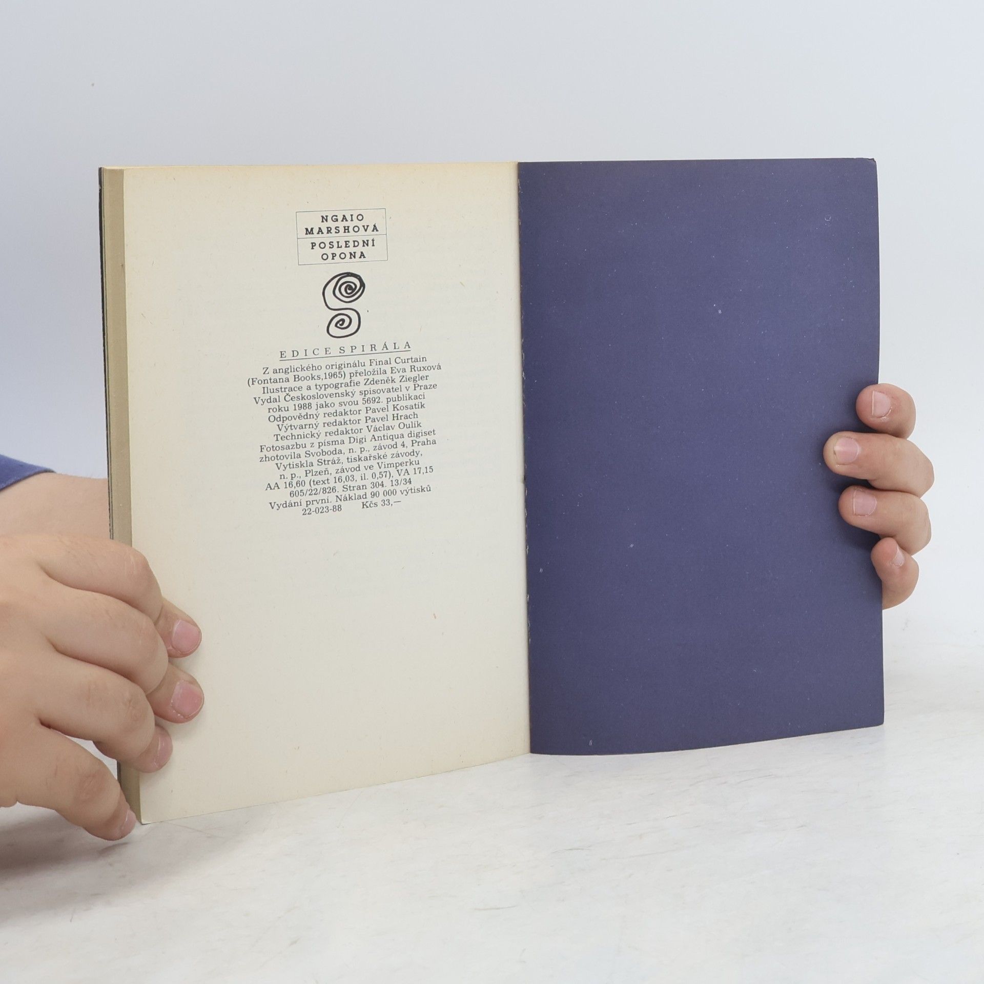 Ngaio Marsh Poslední opona