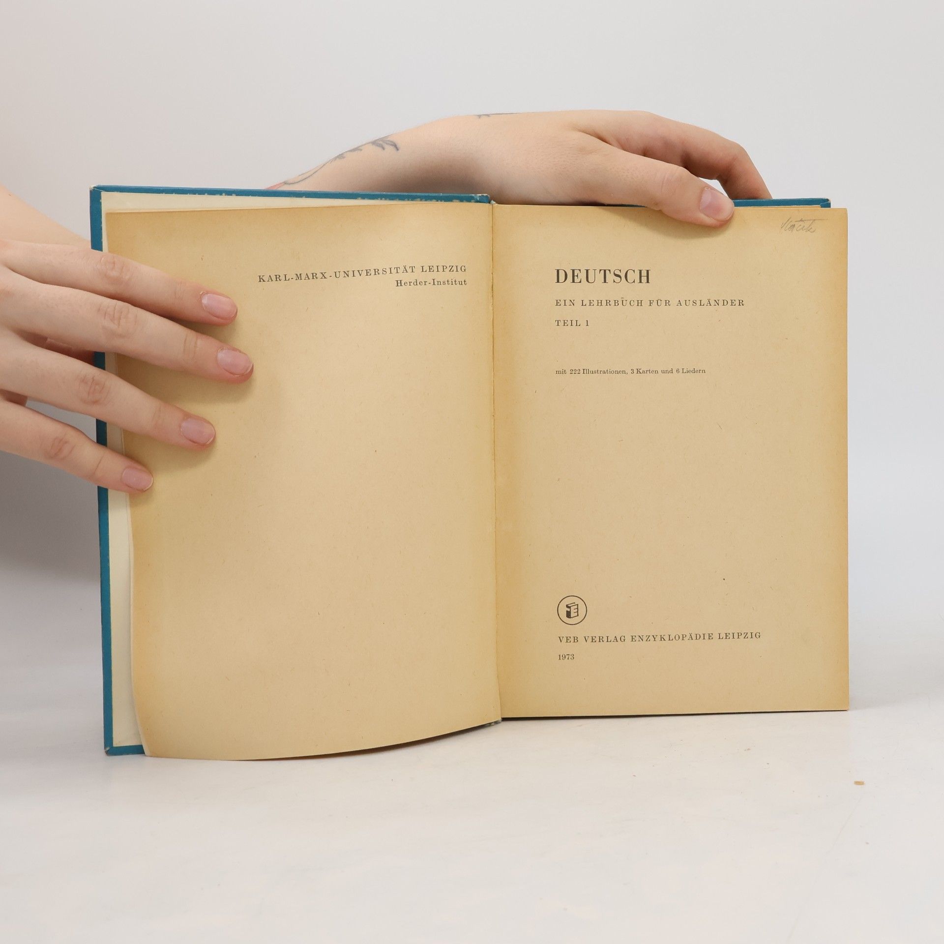 Autorenkollektiv Deutsch. Ein Lehrbuch für Auslander 1