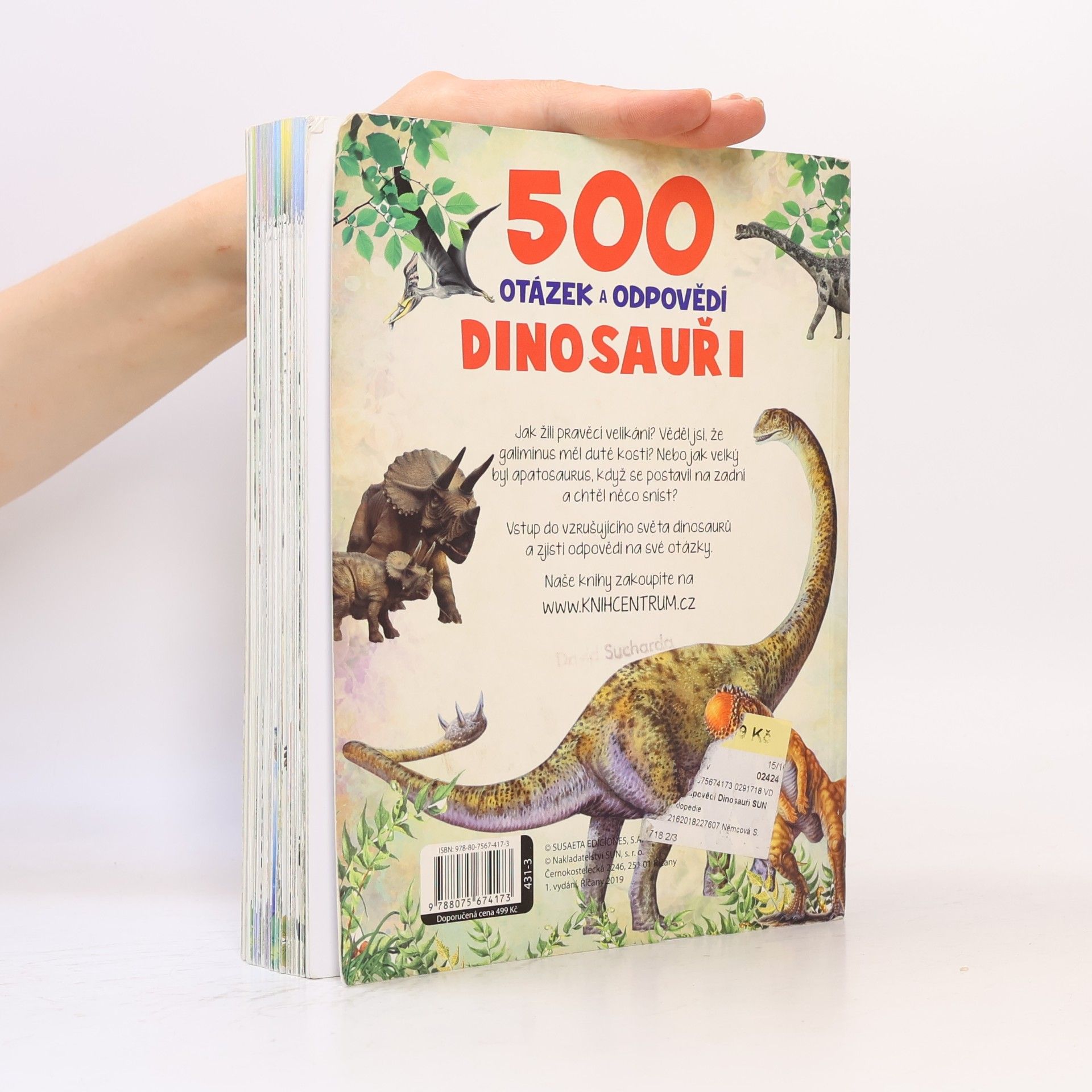 Kateřina Piorecká 500 otázek a odpovědí. Dinosauři