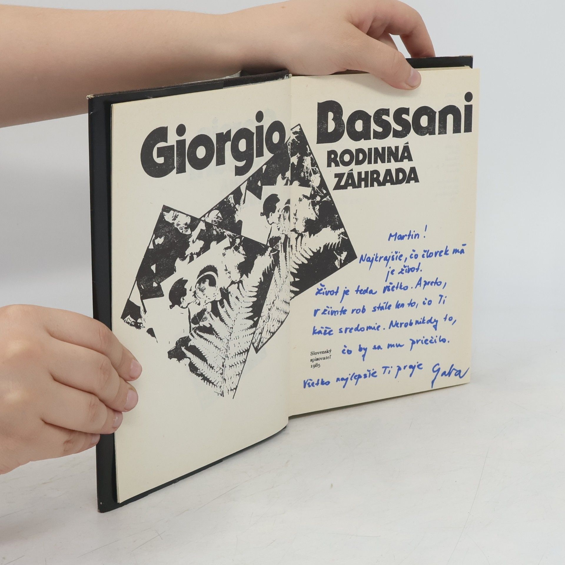 Giorgio Bassani Rodinná záhrada
