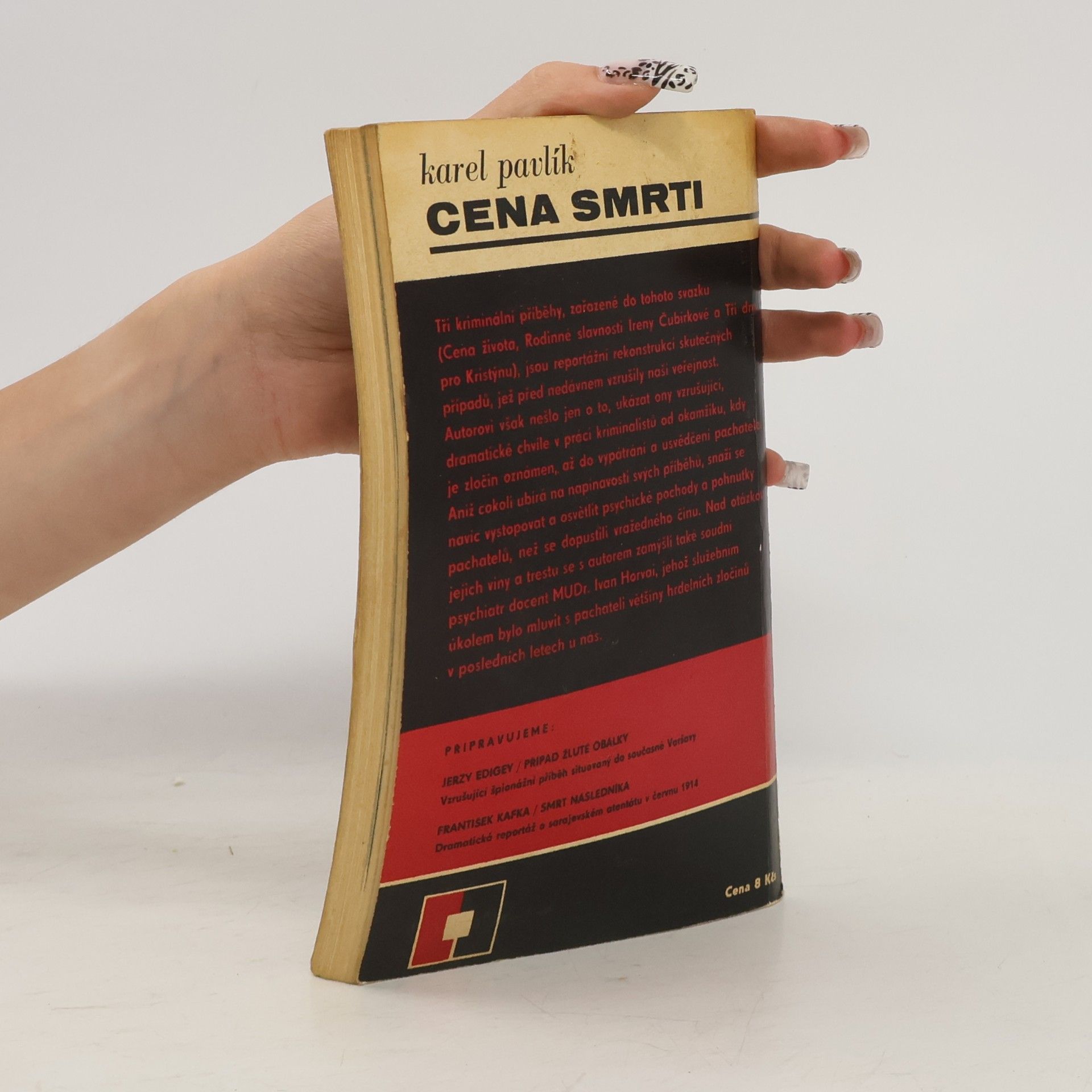 Pavlík Karel Cena smrti