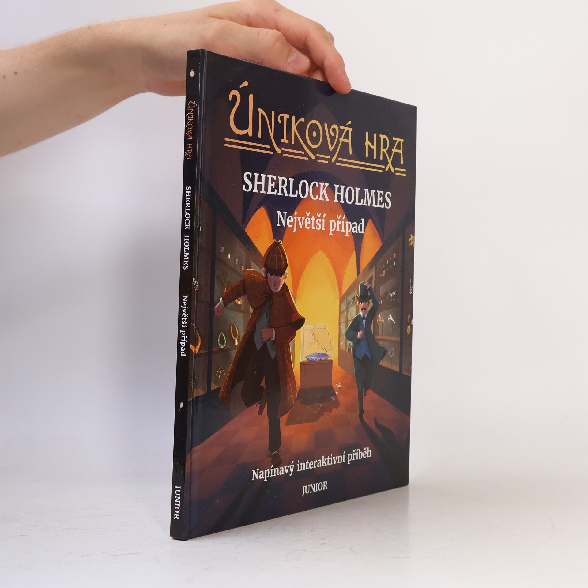 Alex Woolf Úniková hra. Sherlock Holmes. Největší případ