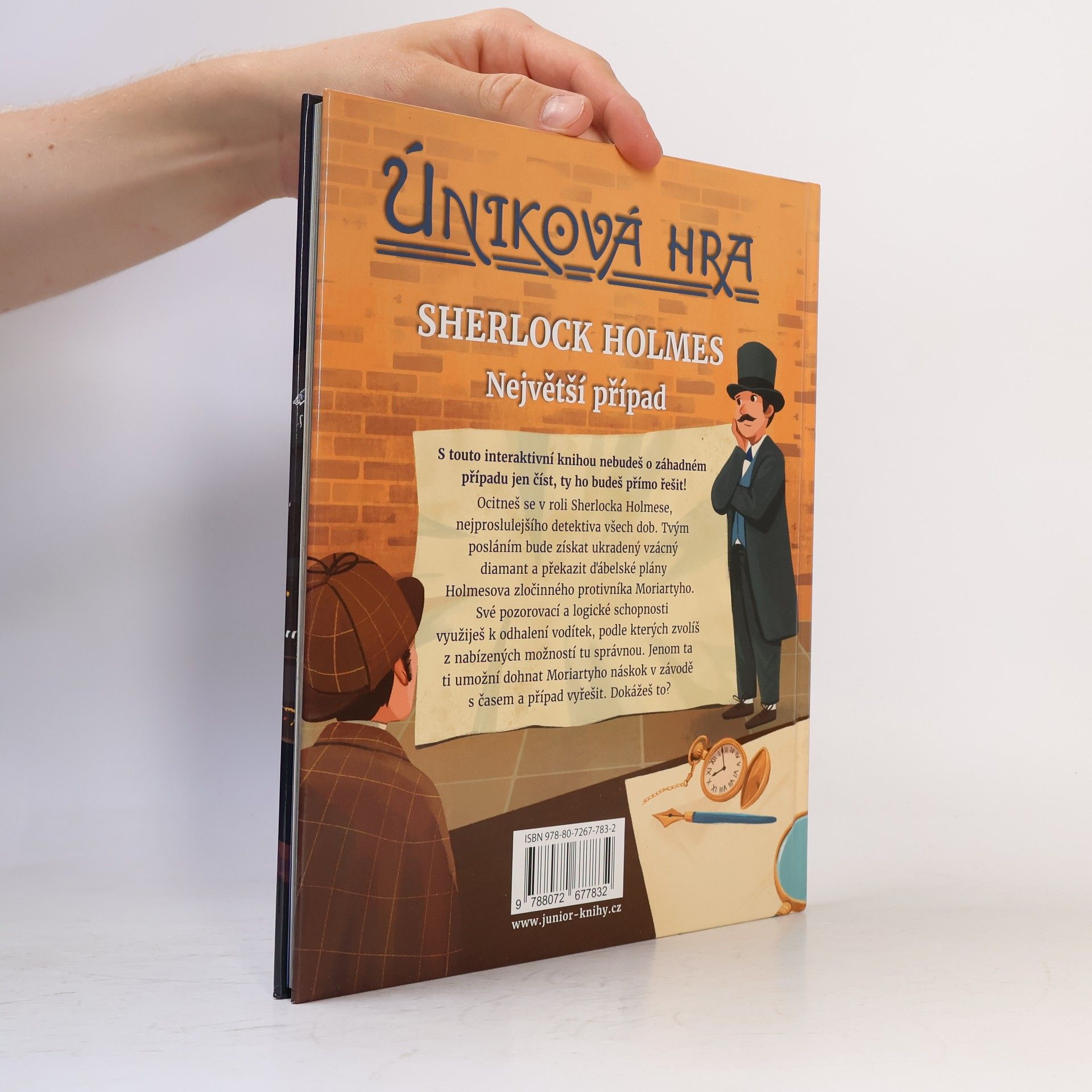 Sian James Úniková hra. Sherlock Holmes. Největší případ