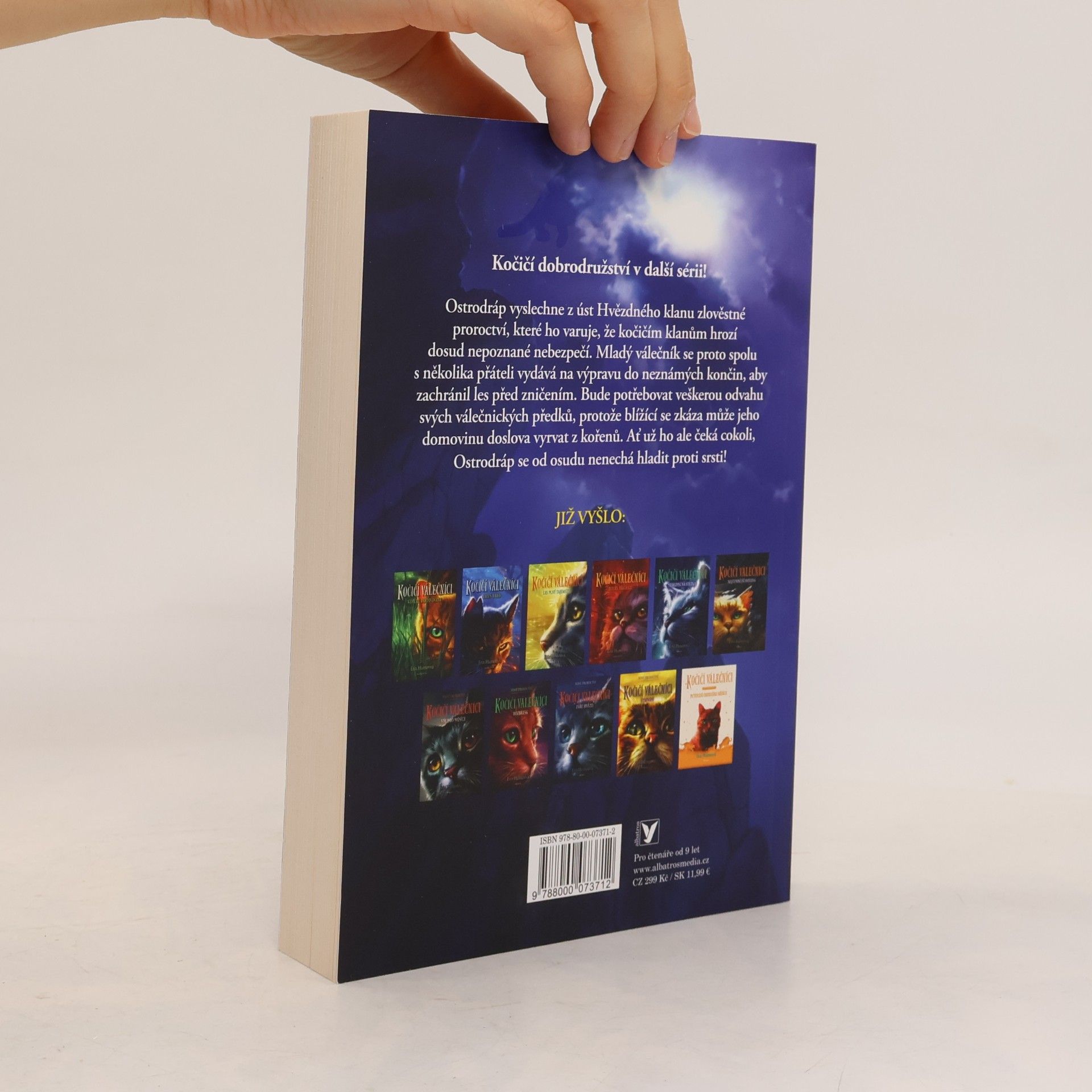 Erin Hunter Kočičí válečníci: Nové proroctví (1) - Půlnoc