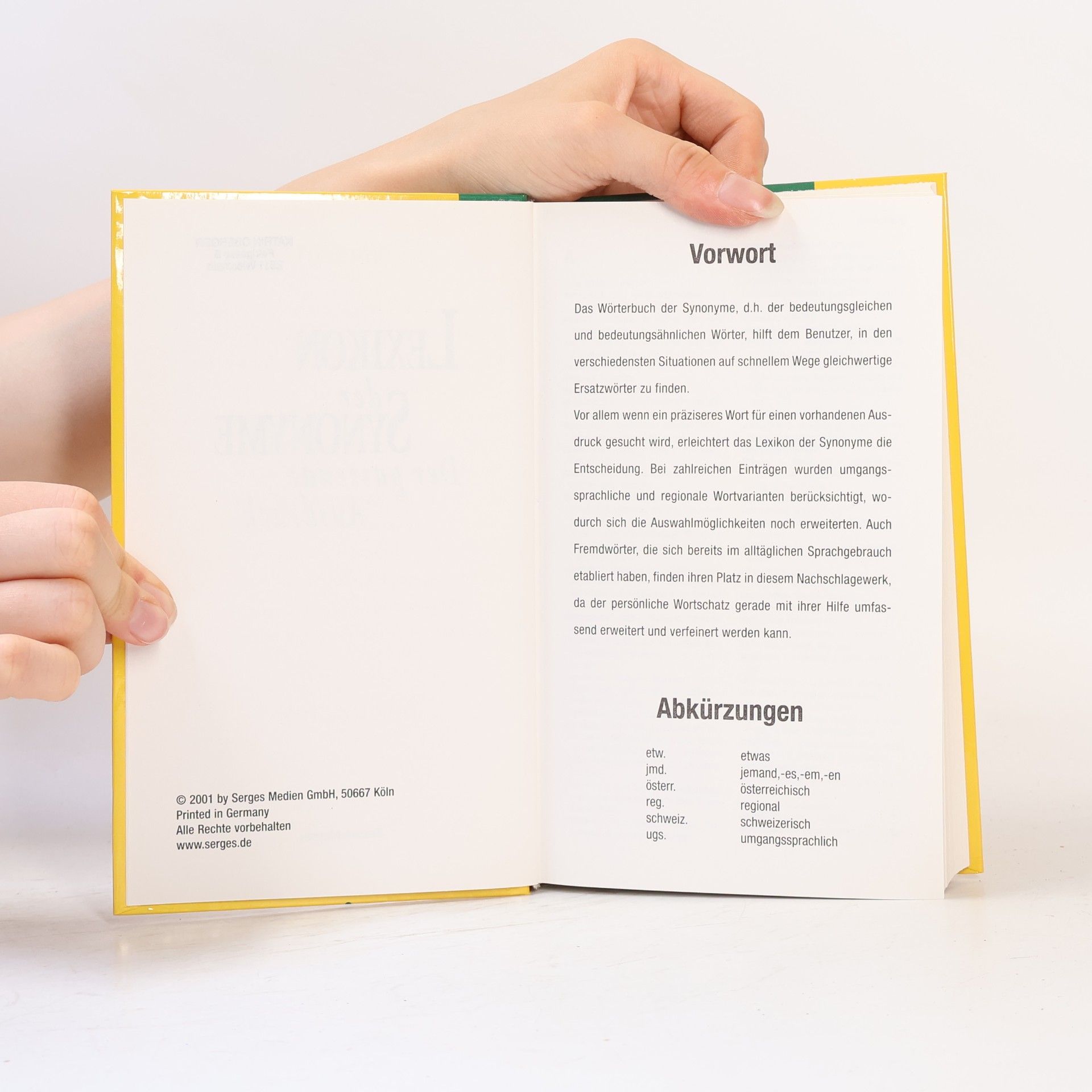 AA.VV. Lexikon der Synonyme. Der passende Ausdruck