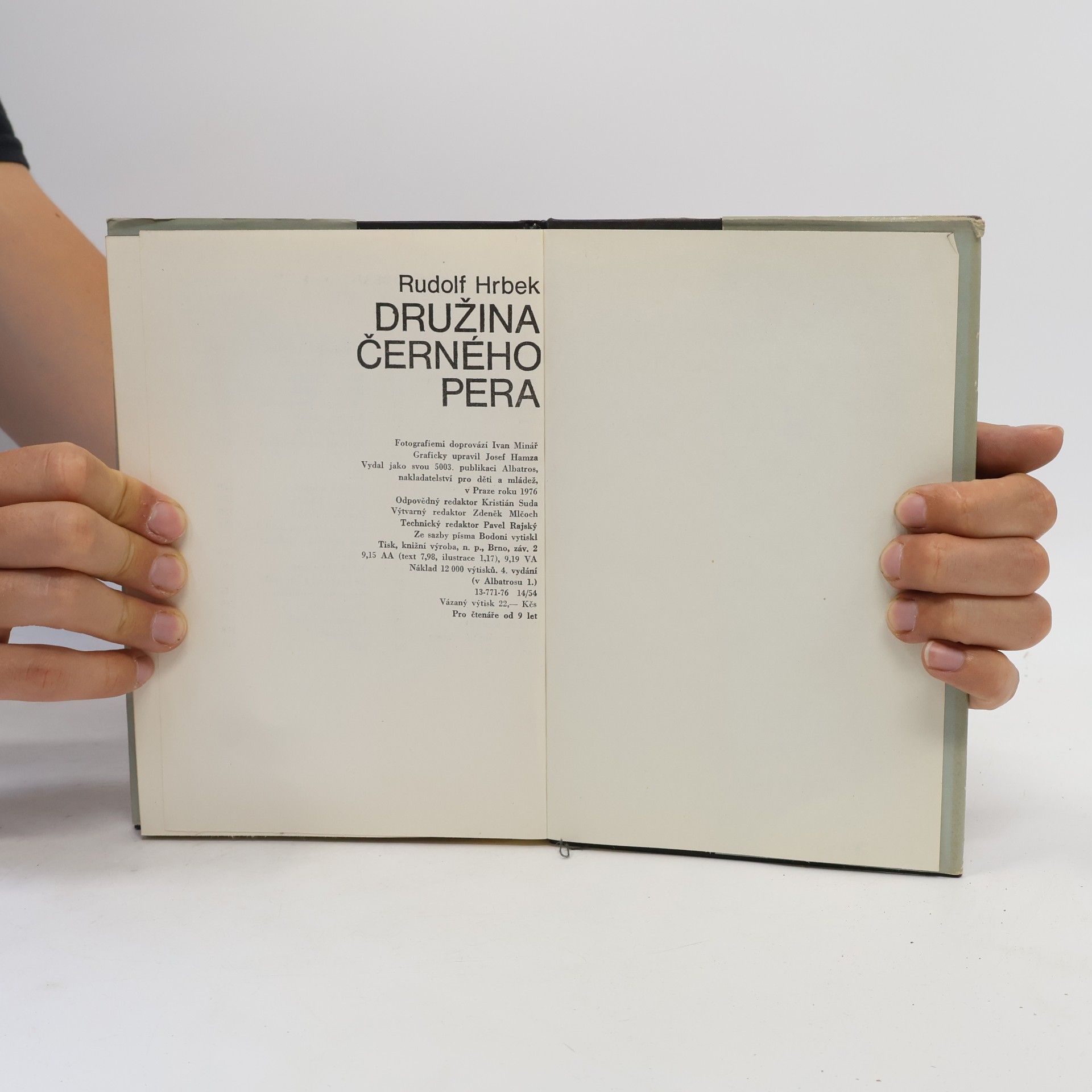 Rudolf Hrbek Družina Černého pera
