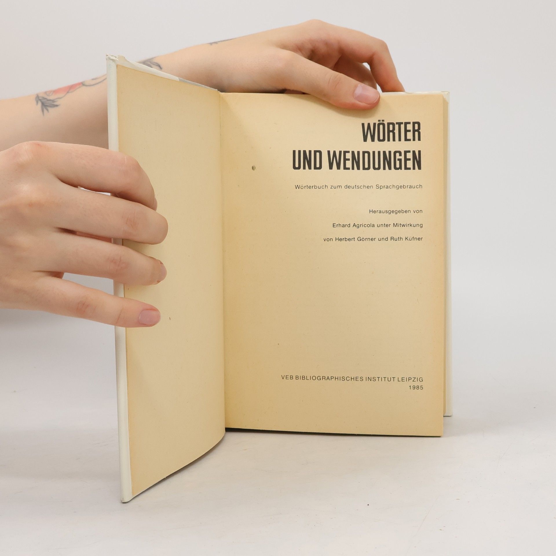 Erhard Agricola Wörter und Wendungen