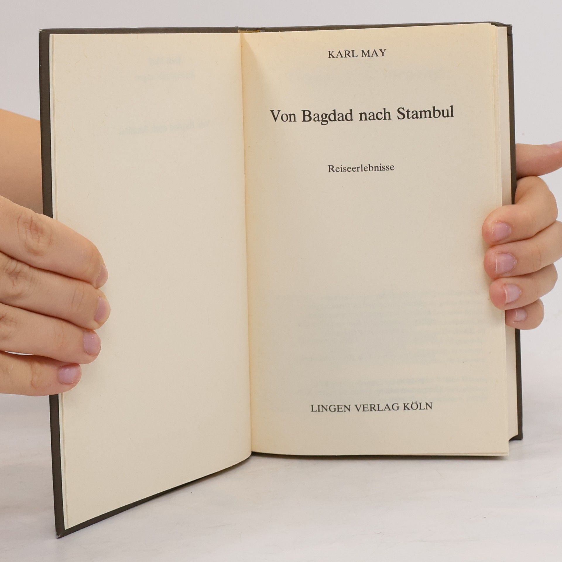 Karl May Von Bagdad nach Stambul