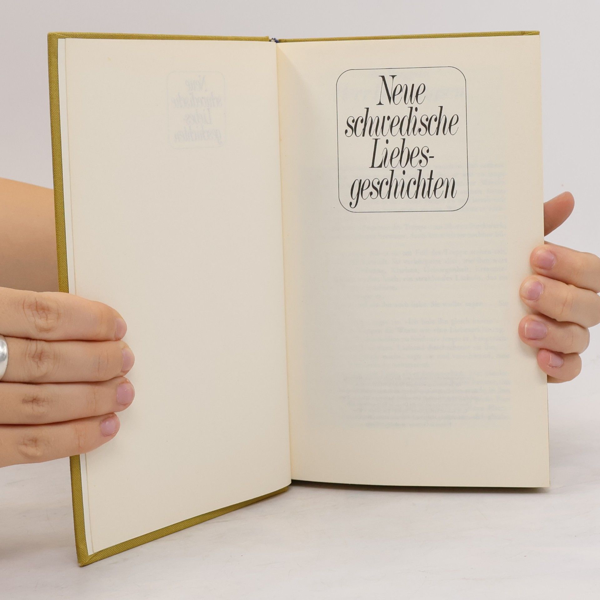 Autorenkollektiv Neue schwedische Liebesgeschichten