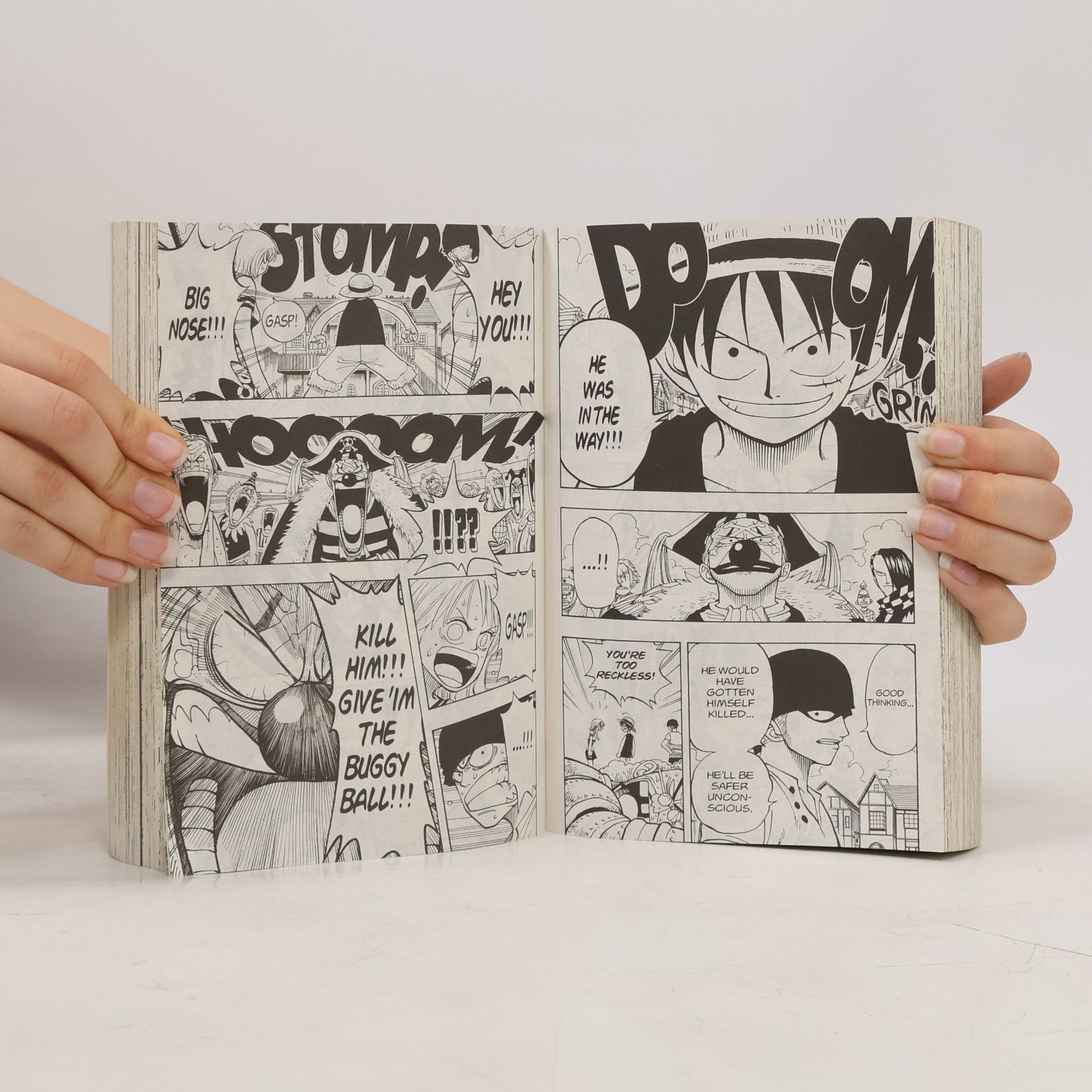 Eiichiro Oda One Piece. East Blue Vol. 1, 2, 3 (tři díly v jednom svazku)
