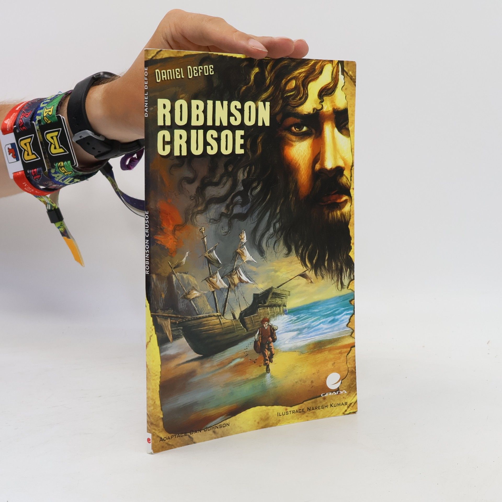 Dan Johnson Robinson Crusoe. Komiks
