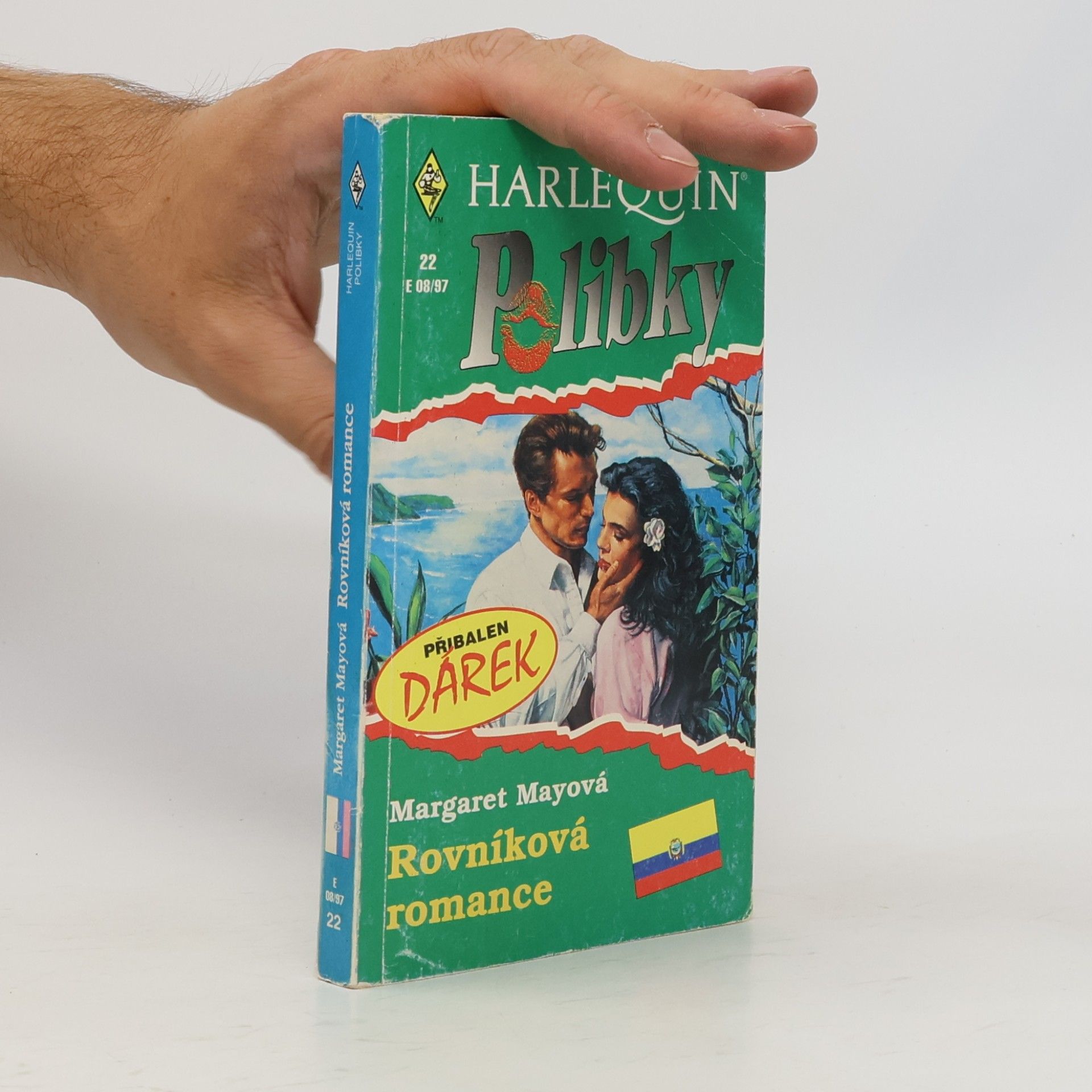Margaret Mayo Rovníková romance. Harlequin Polibky 22 E 08/97