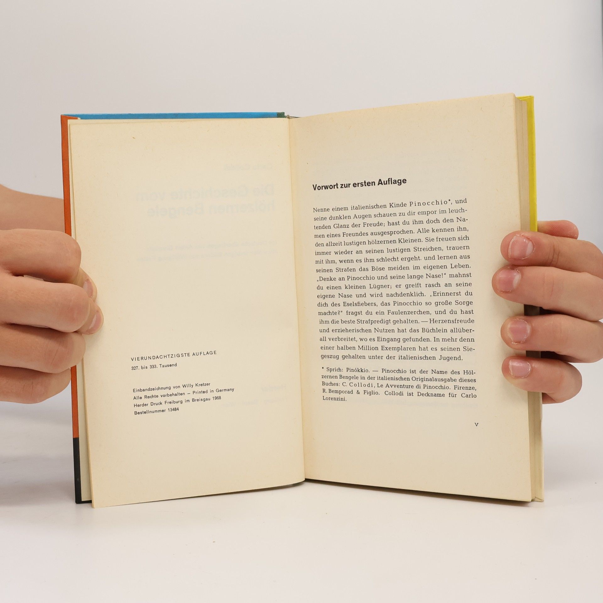 Carlo Collodi Die Geschichte vom hölzernen Bengele