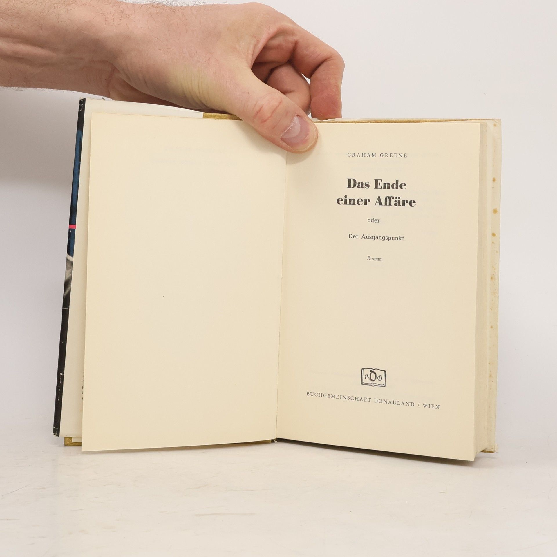 Graham Greene Das Ende einer Affäre