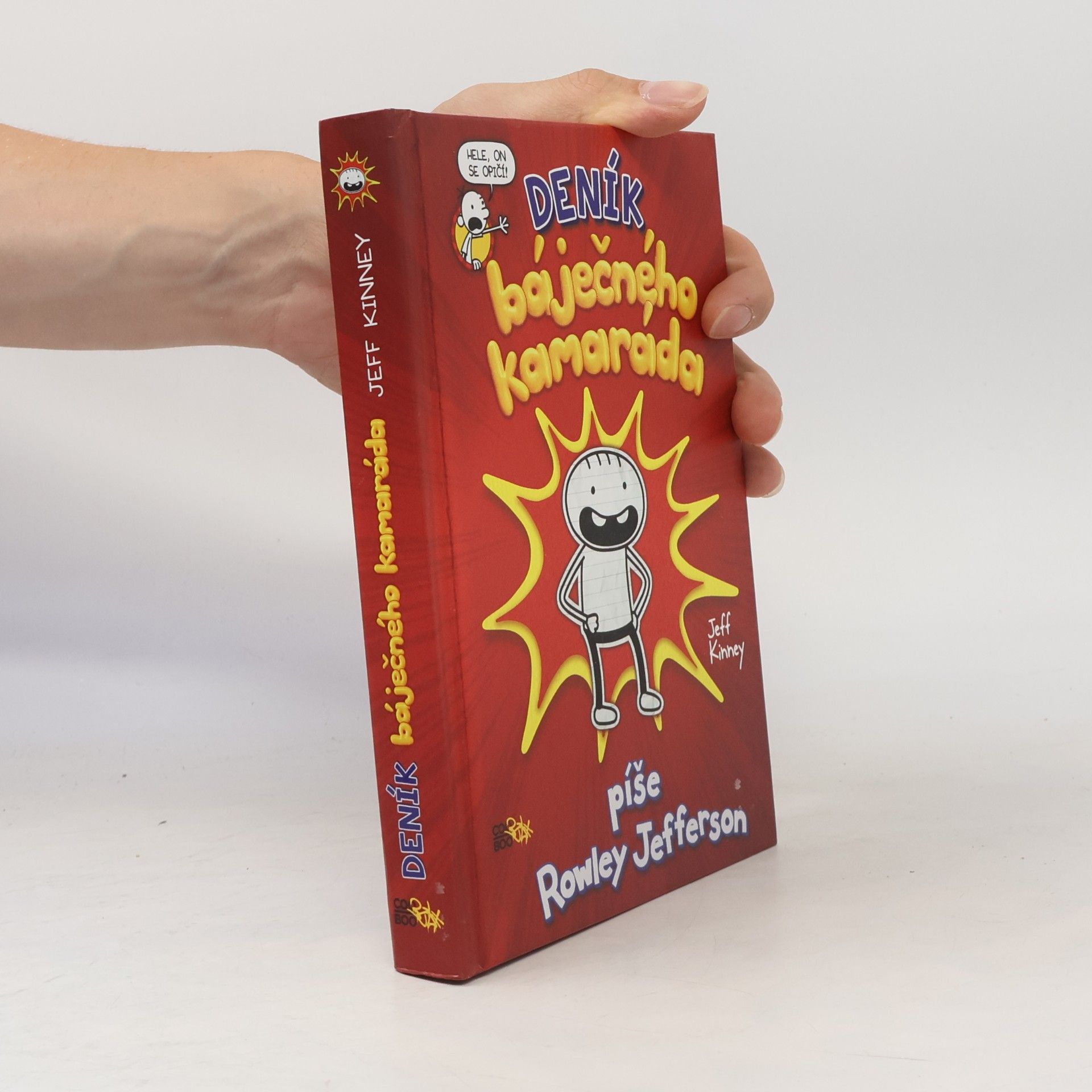 Jeff Kinney Deník báječného kamaráda. Píše Rowley Jefferson