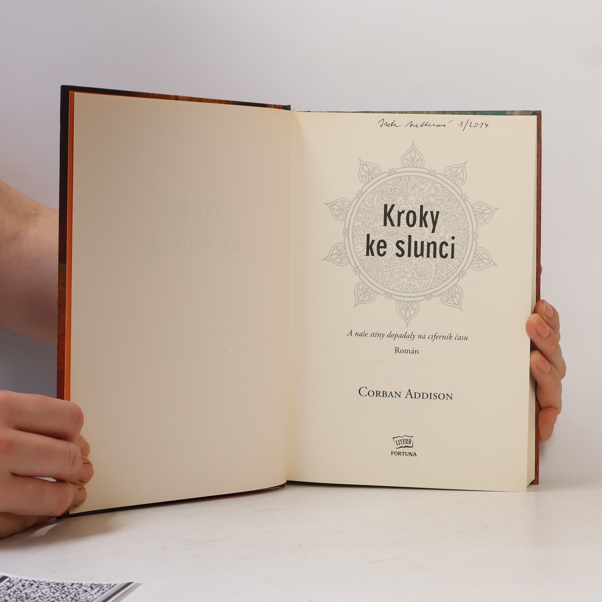 Corban Addison Kroky ke slunci