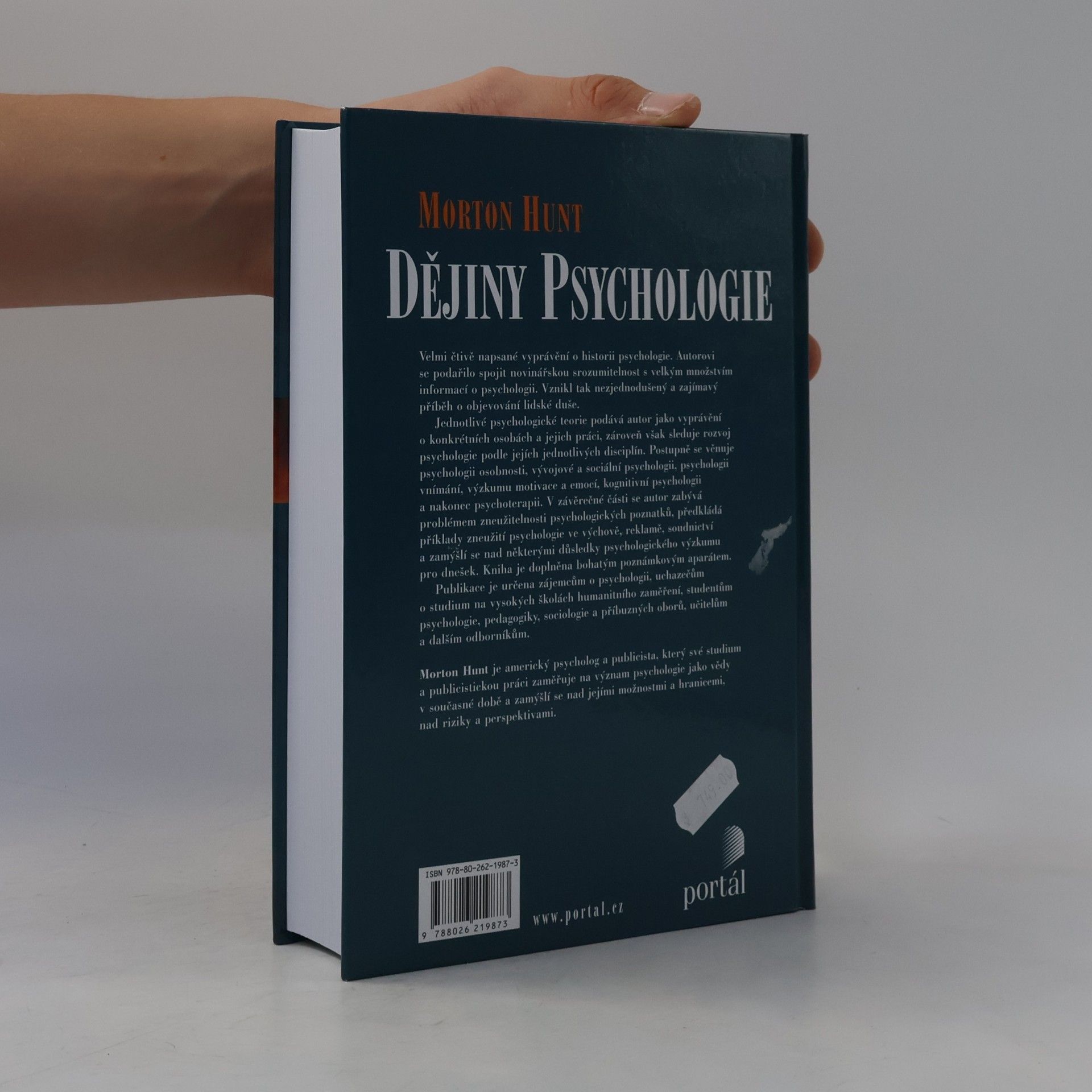 Morton Hunt Dějiny psychologie