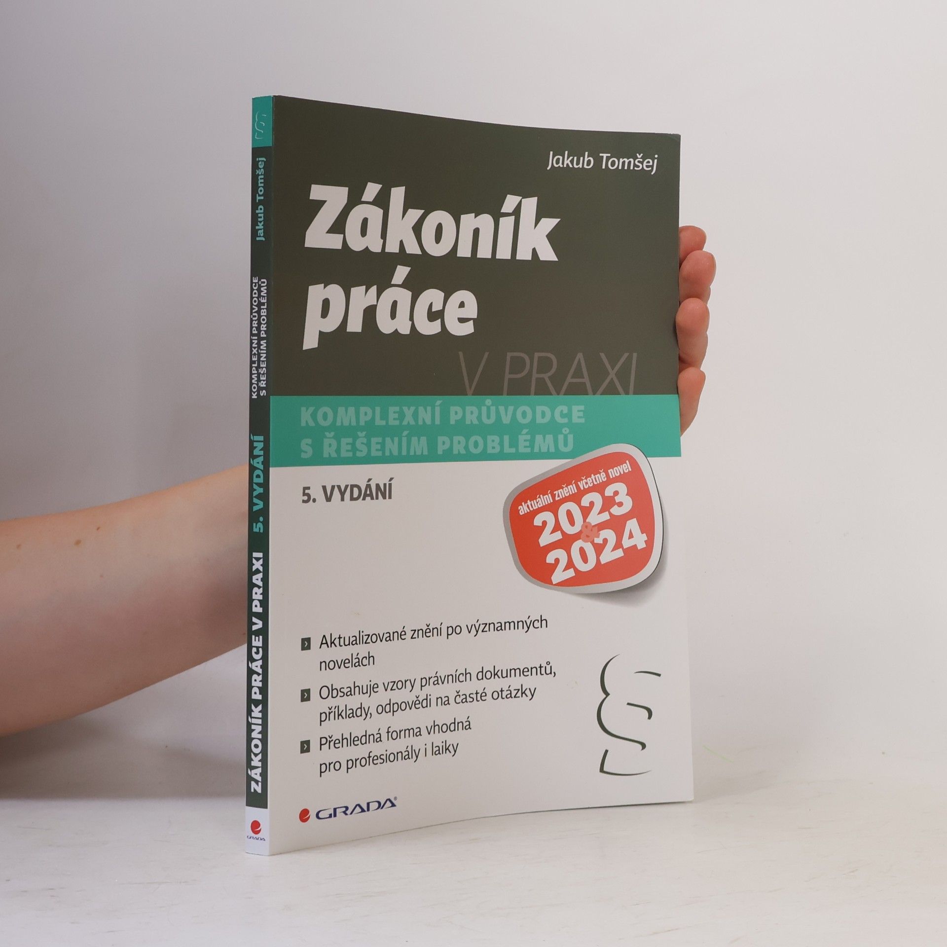 Jakub Tomšej Zákoník práce v praxi