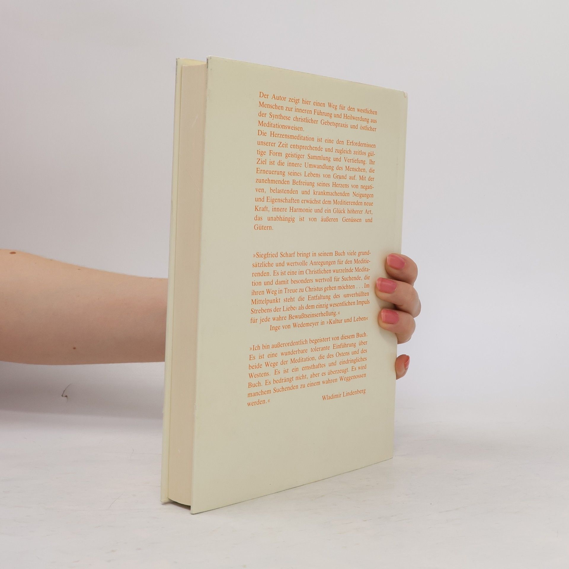 Siegfried Scharf Das grosse Buch der Herzensmeditation