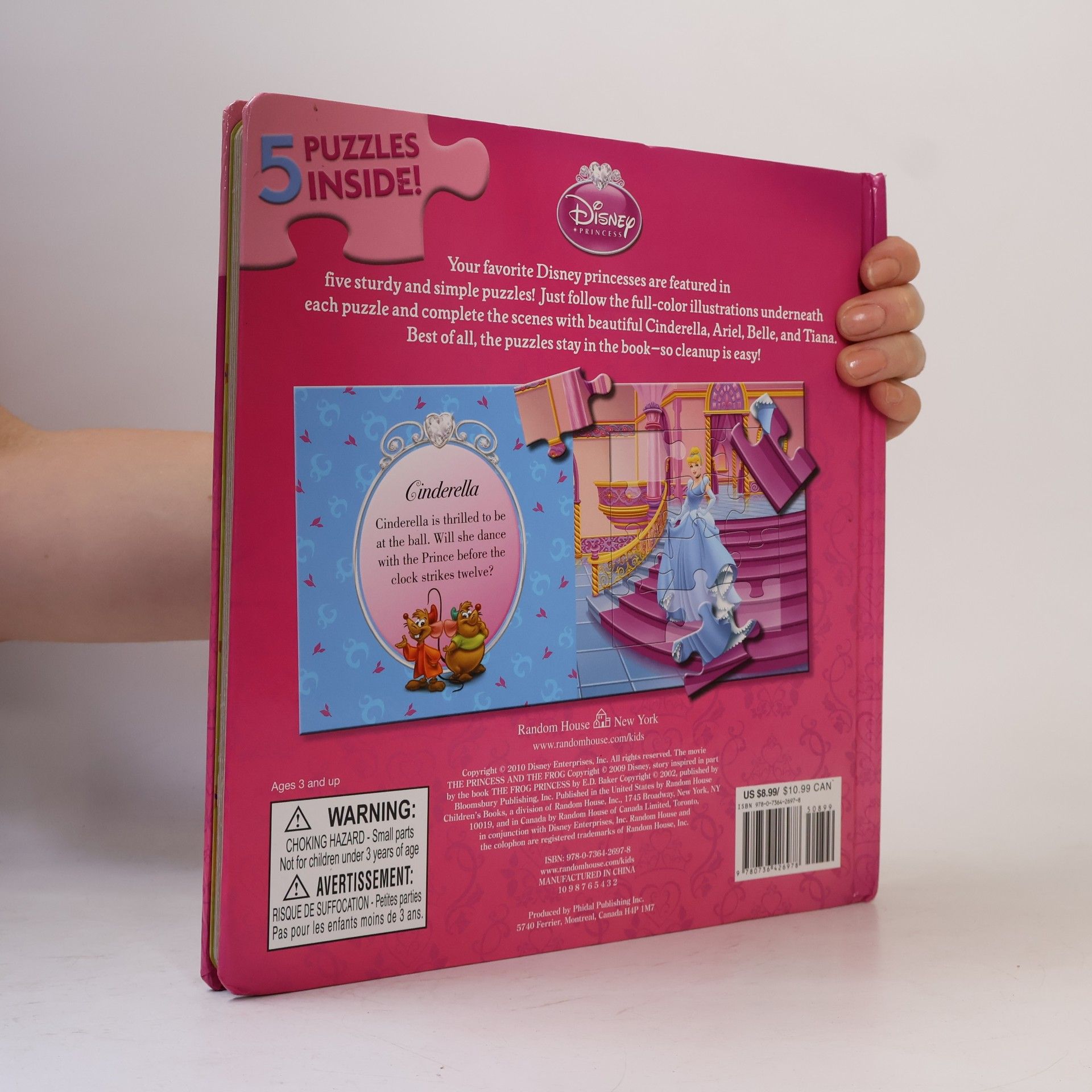 Andrea Posner-Sanchez Disney Princess: My First Princess Puzzle Book