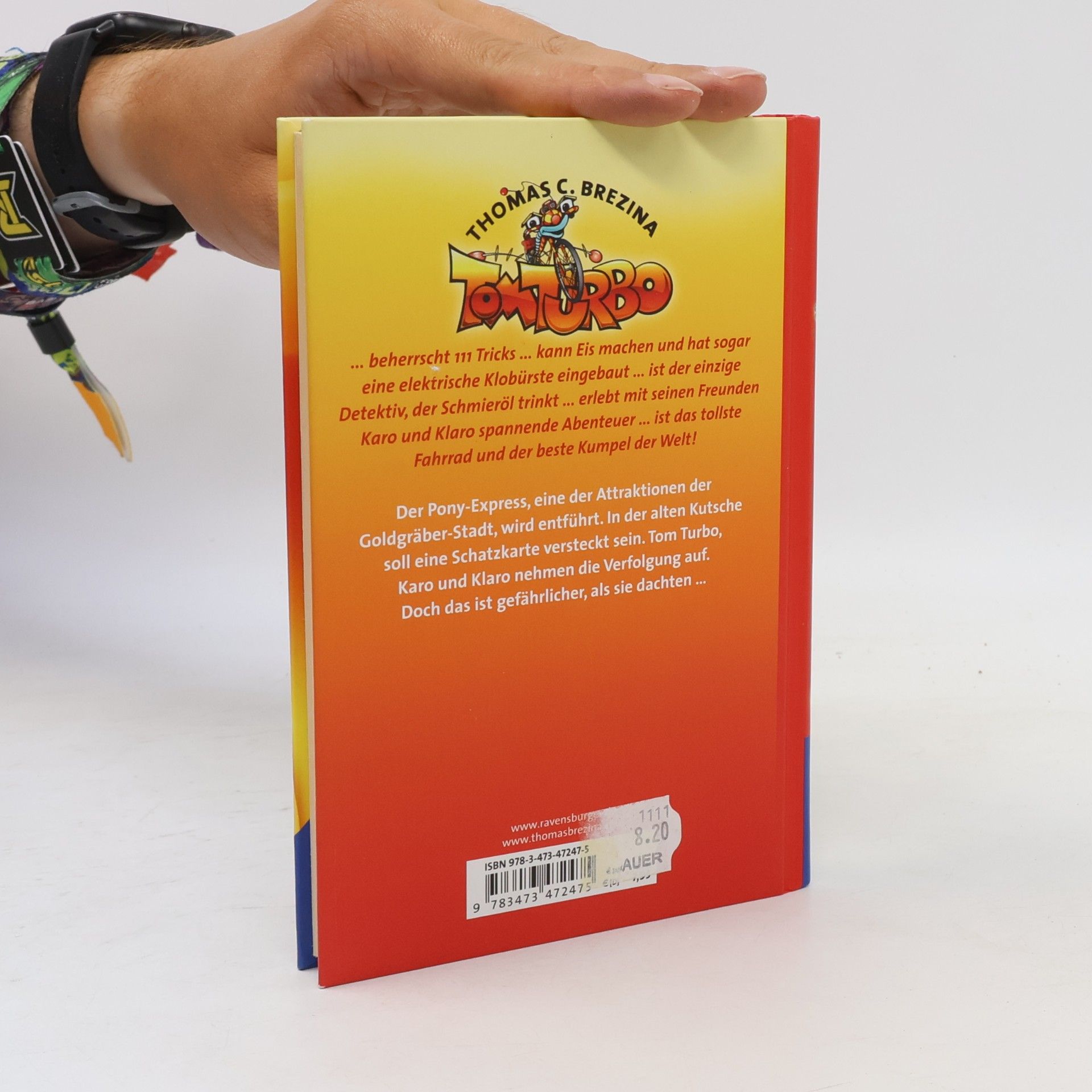 Thomas Brezina Tom Turbo 8: Rettet den Pony-Express!
