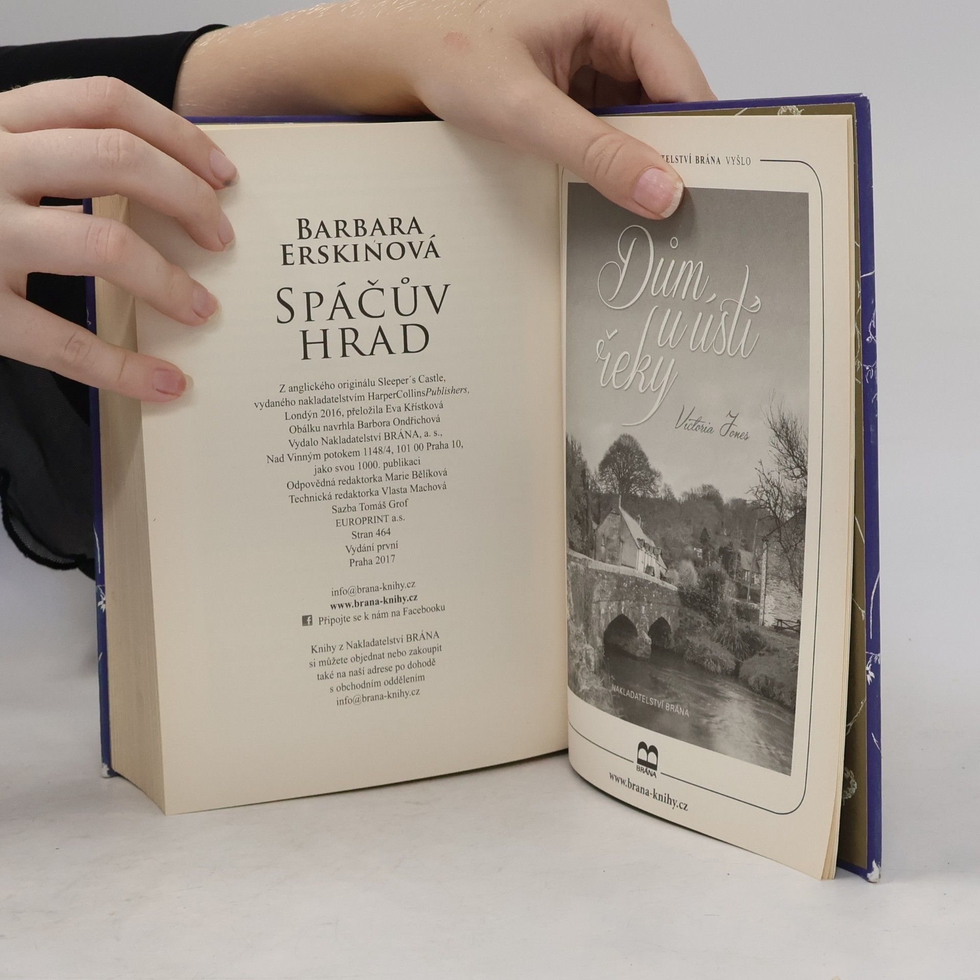Barbara Erskine Spáčův hrad: Dvě ženy, dva věky, jedno magické místo