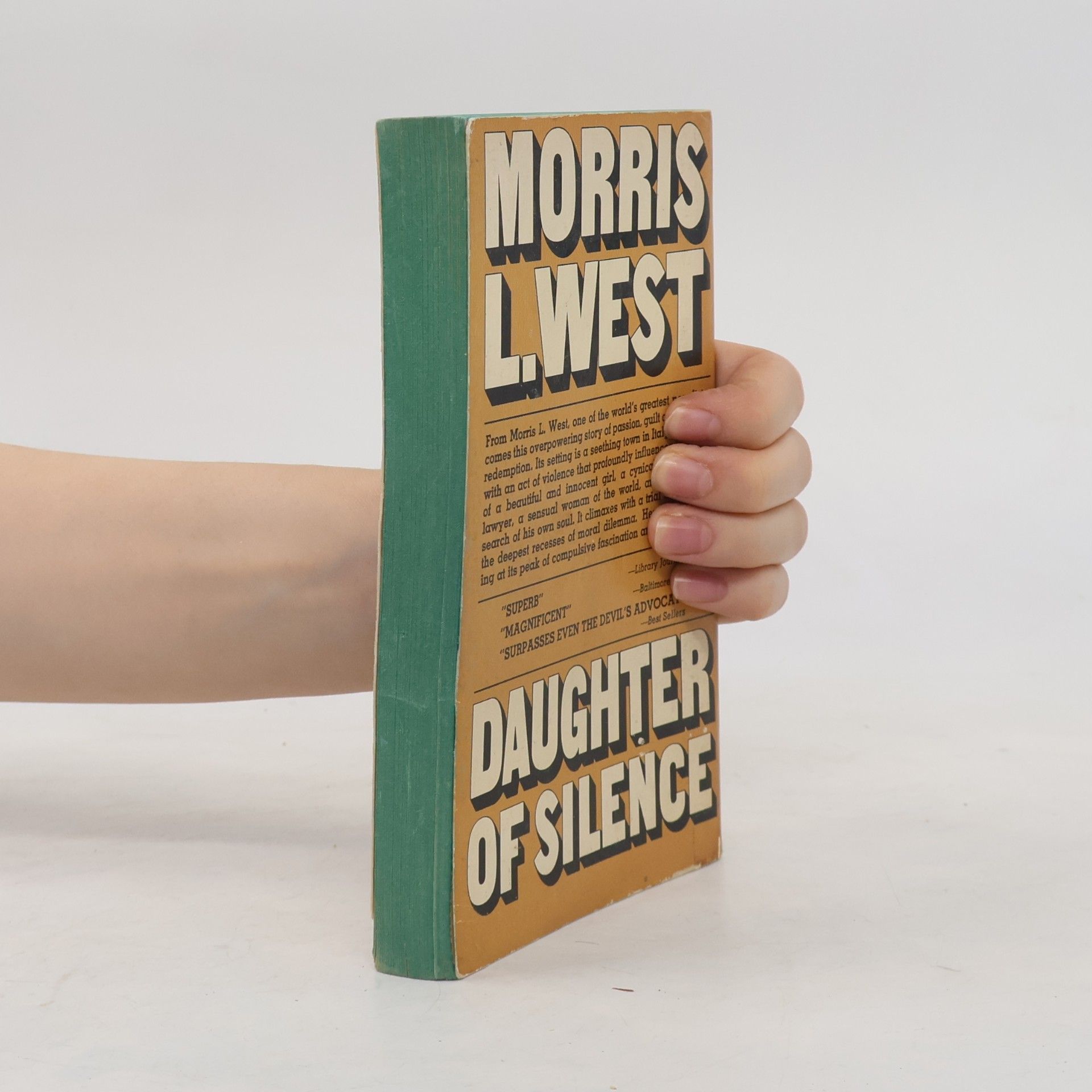 Morris West Coronet Books: Daughter of Silence