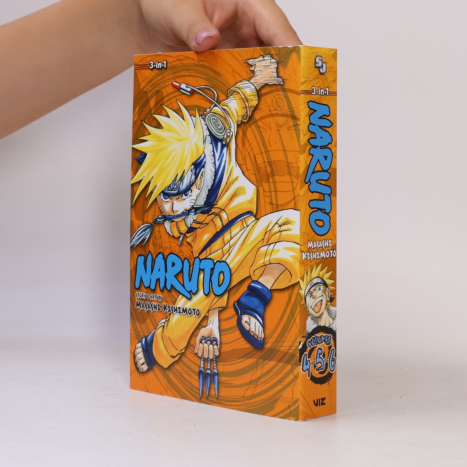 Masashi Kishimoto Naruto (3-in-1 Edition), Vol. 2
