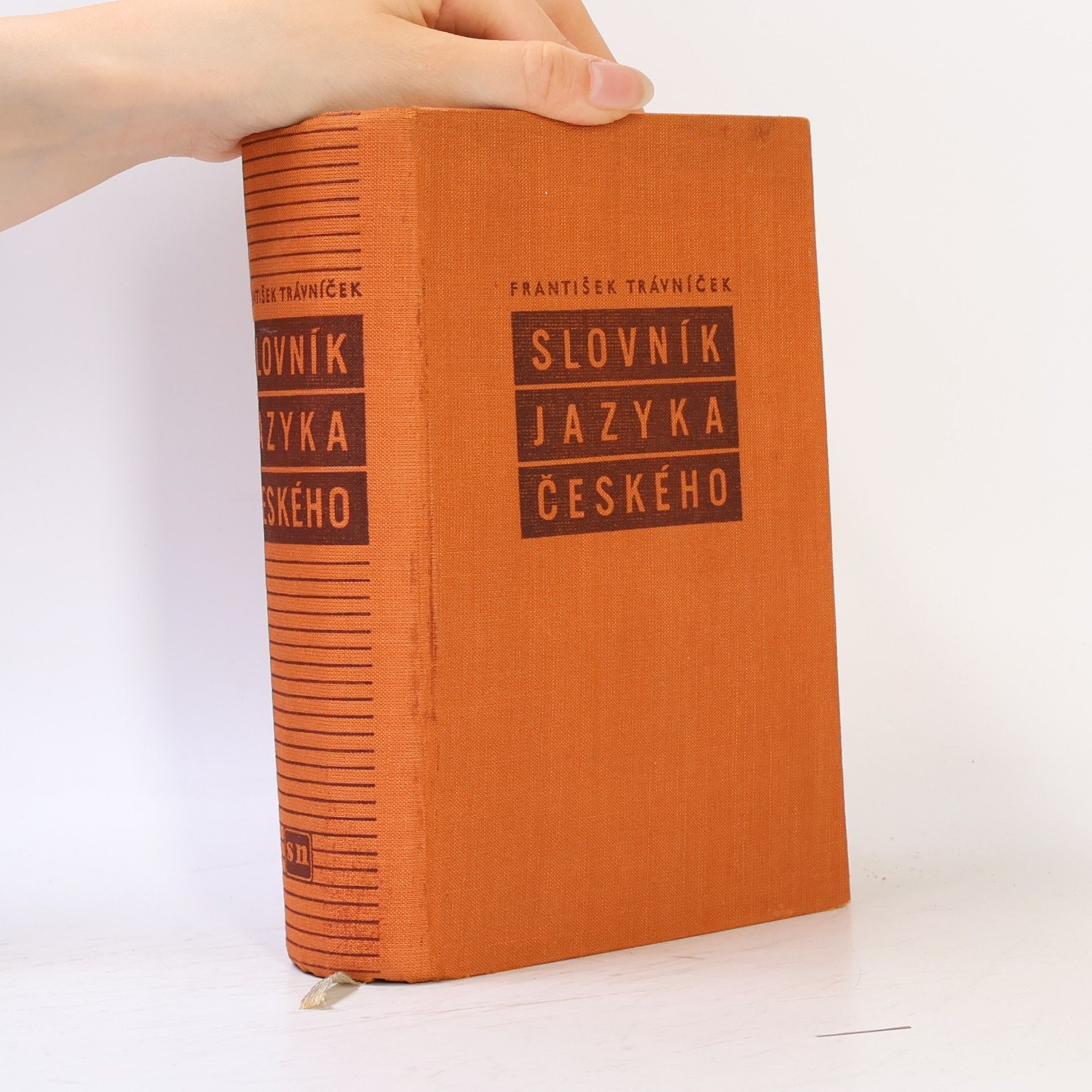 František Trávníček Slovník jazyka českého