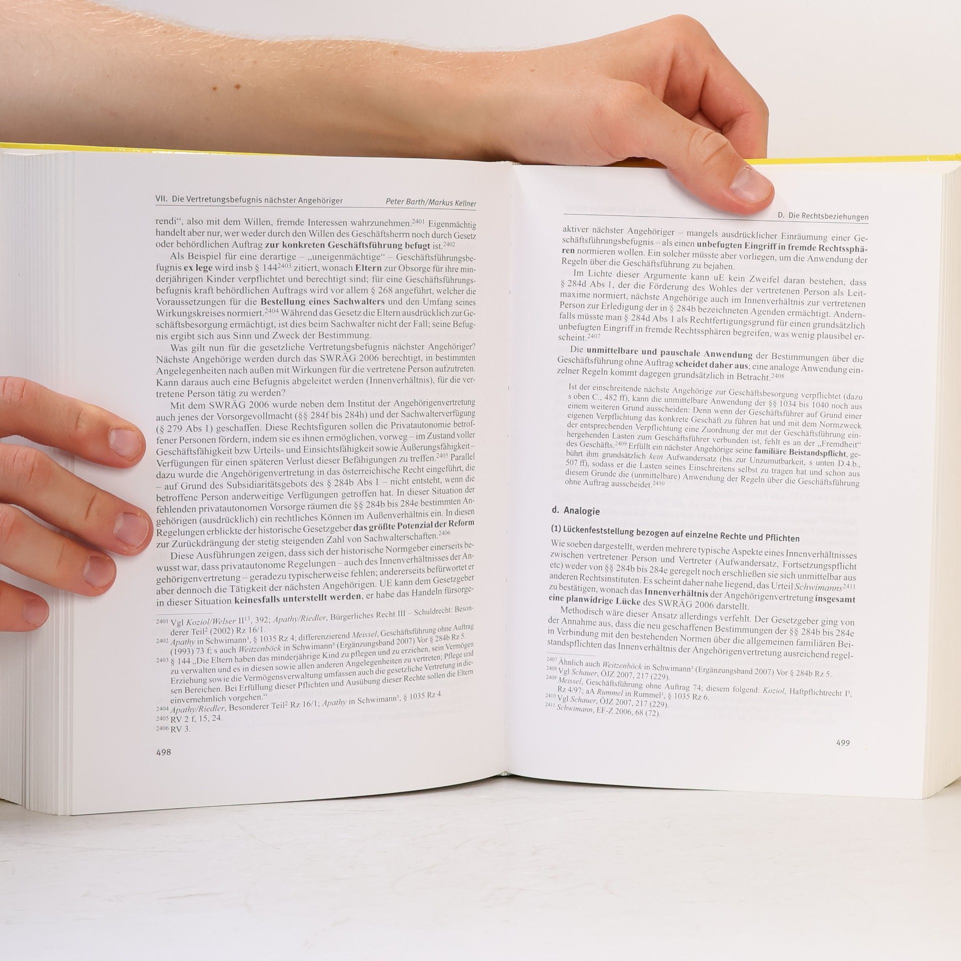 Peter Barth Handbuch des Sachwalterrechts