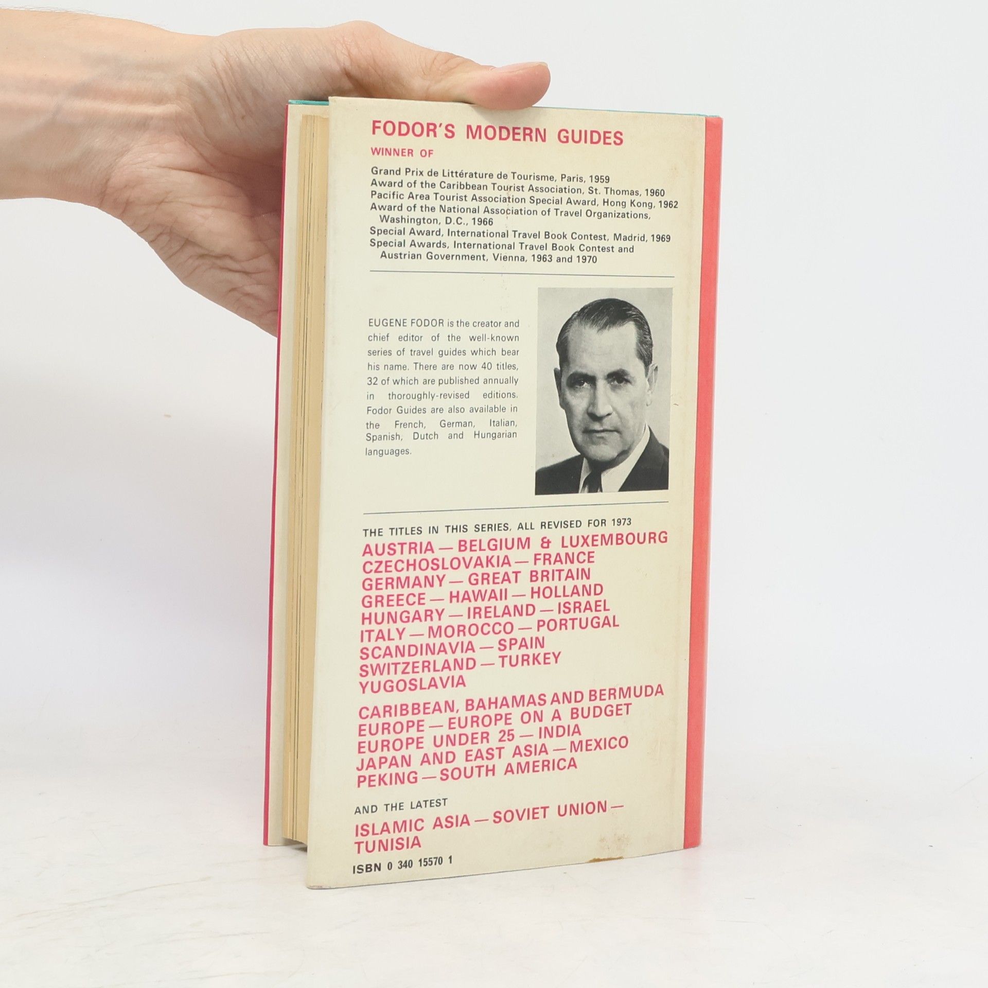 Eugene Fodor Fodor's - 1973: Guide to South America