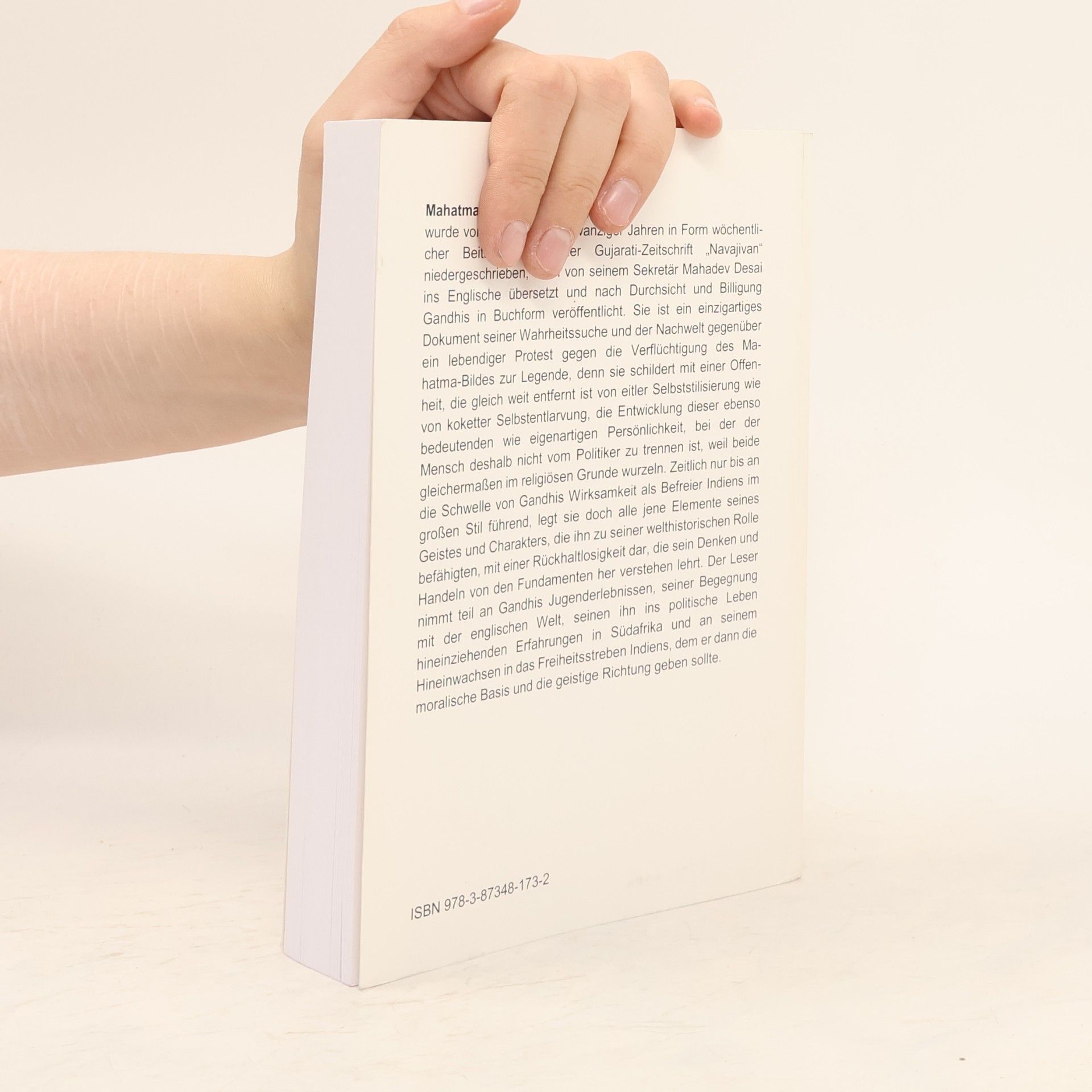 Mahátma Gándhí Eine Autobiographie