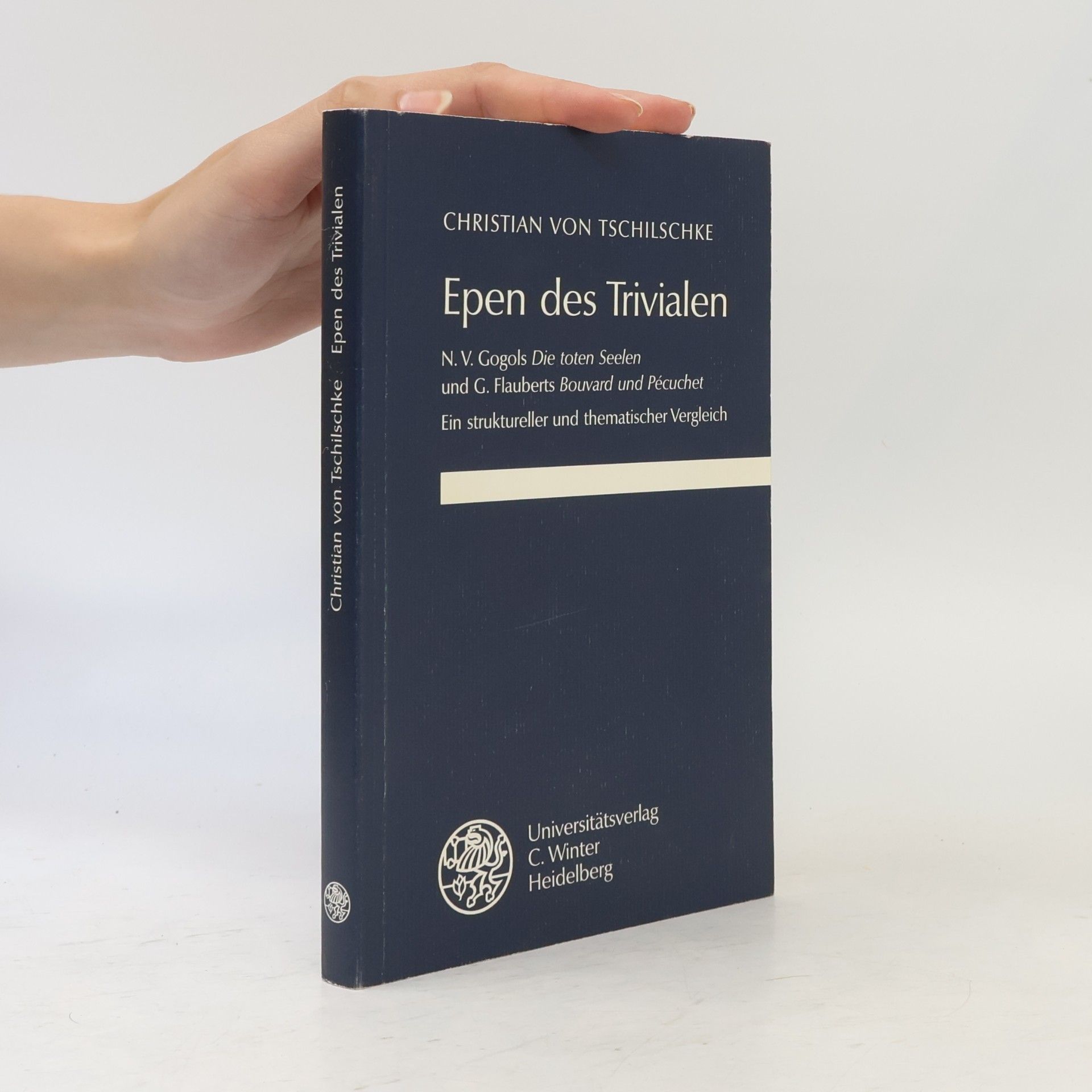 Christian von Tschilschke Neues Forum fuer allgemeine und vergleichende Literaturwissenschaft - 1: Epen des Trivialen