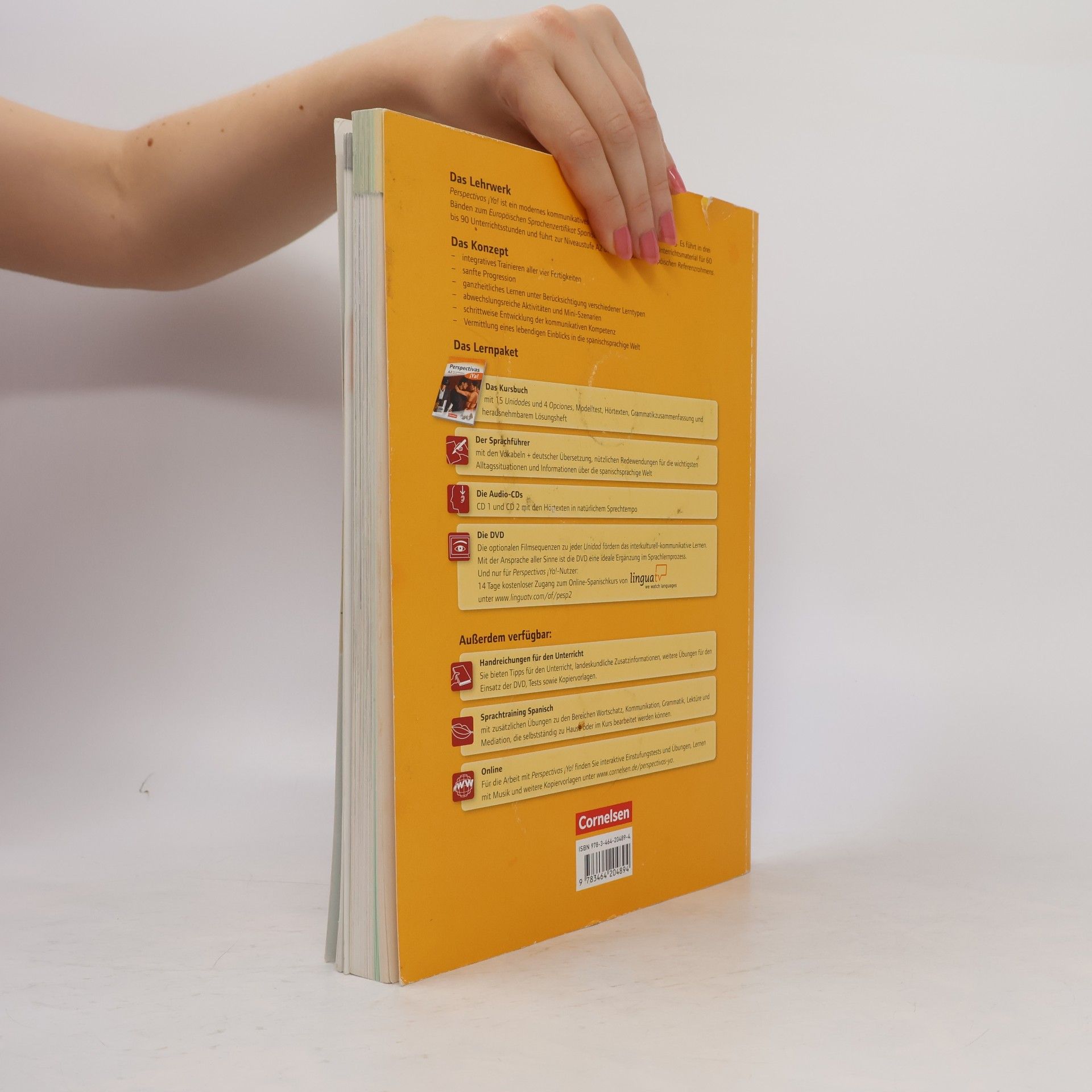 Gloria Bürsgens Perspectivas ¡Ya! A2. Kurs- und Arbeitsbuch mit Vokabeltaschenbuch