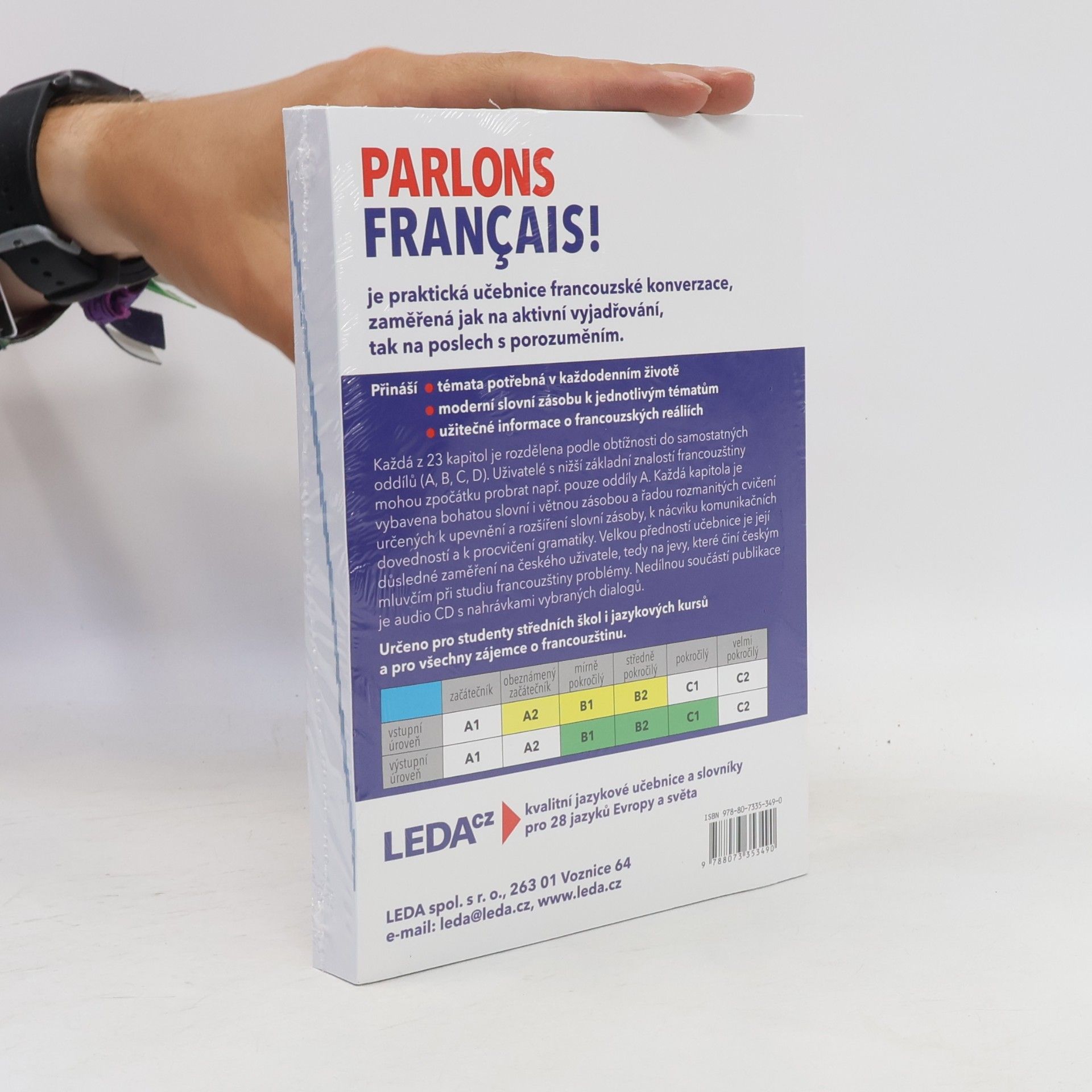 Olga Velíšková Parlons français! : francouzská konverzace pro střední školy a pro praxi