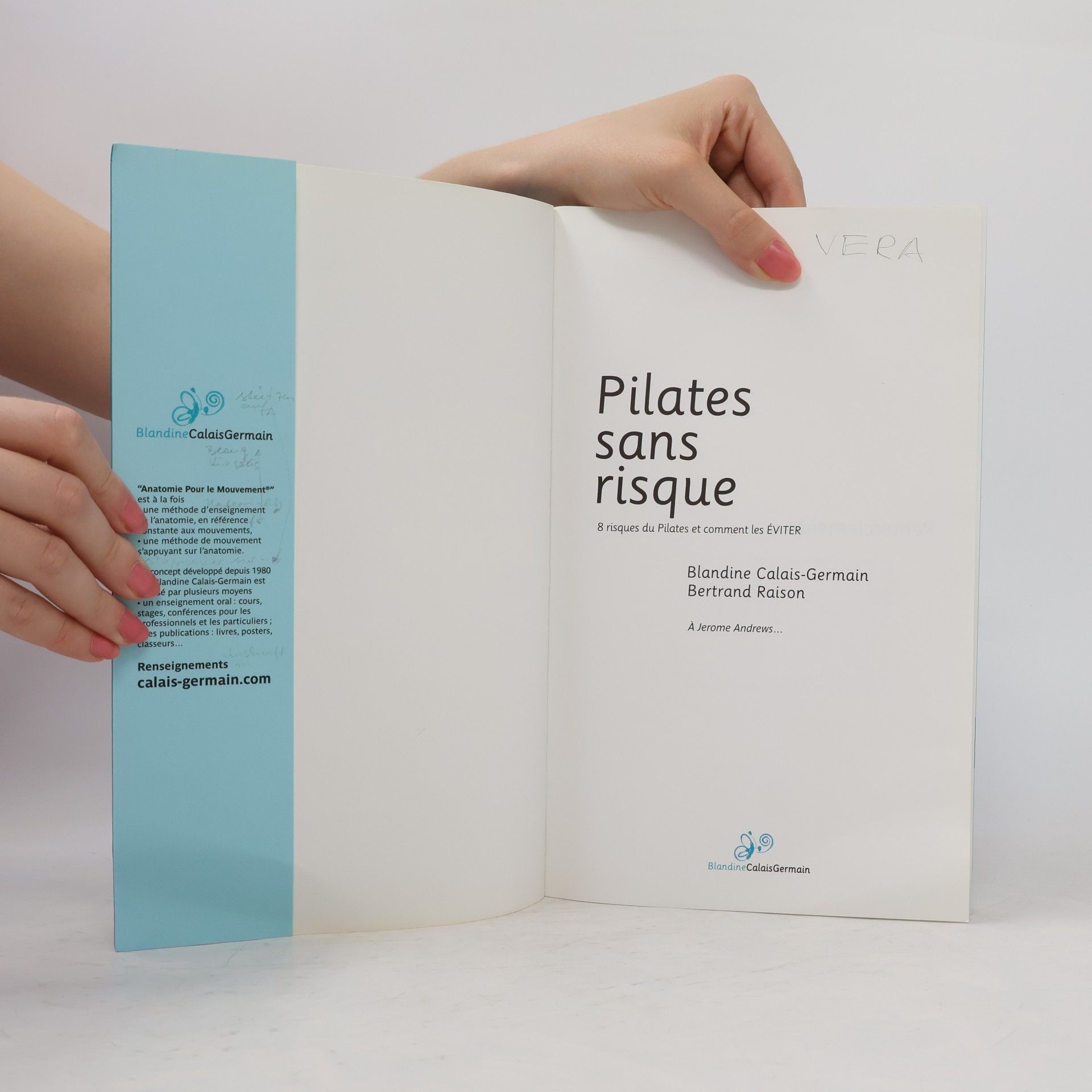 Blandine Calais-Germain Pilates sans risque
