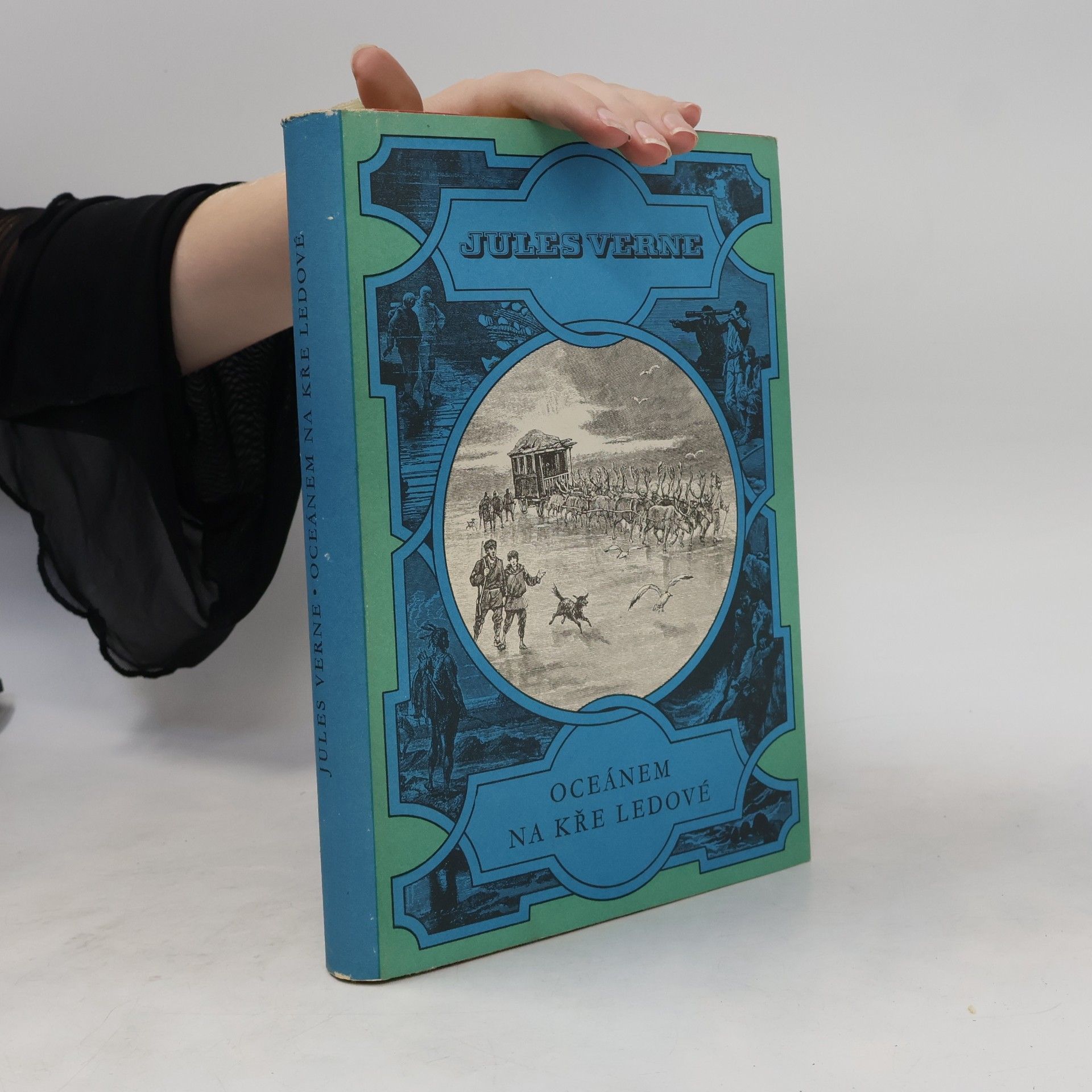 Jules Verne Oceánem na kře ledové