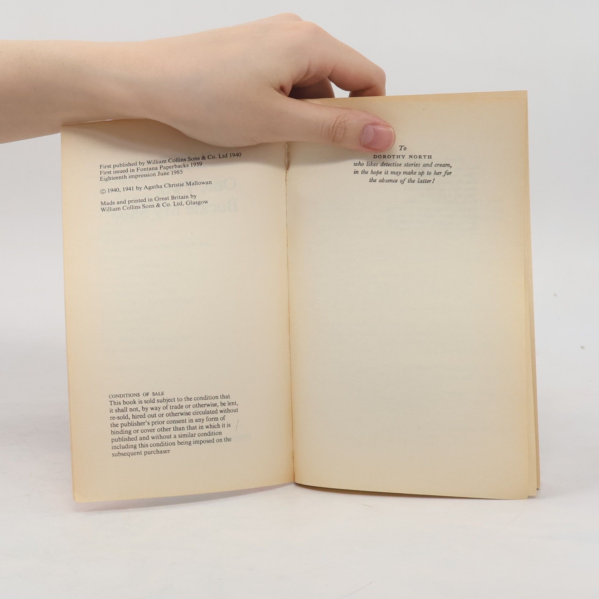 Agatha Christie One, two, buckle my shoe