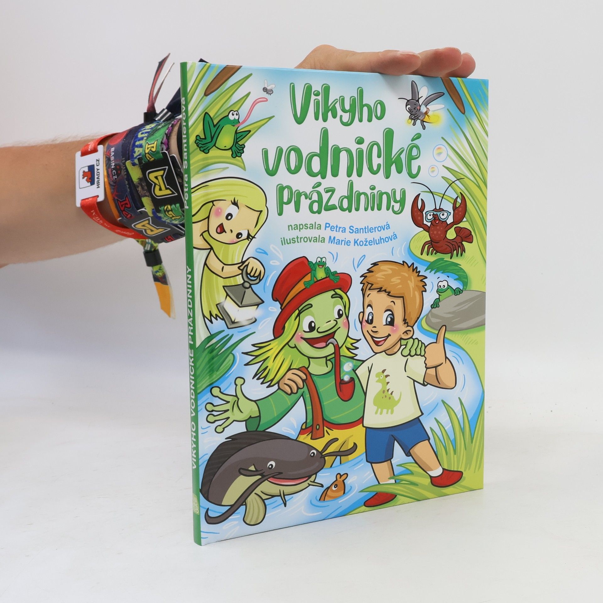 Petra Santlerová Vikyho vodnické prázdniny