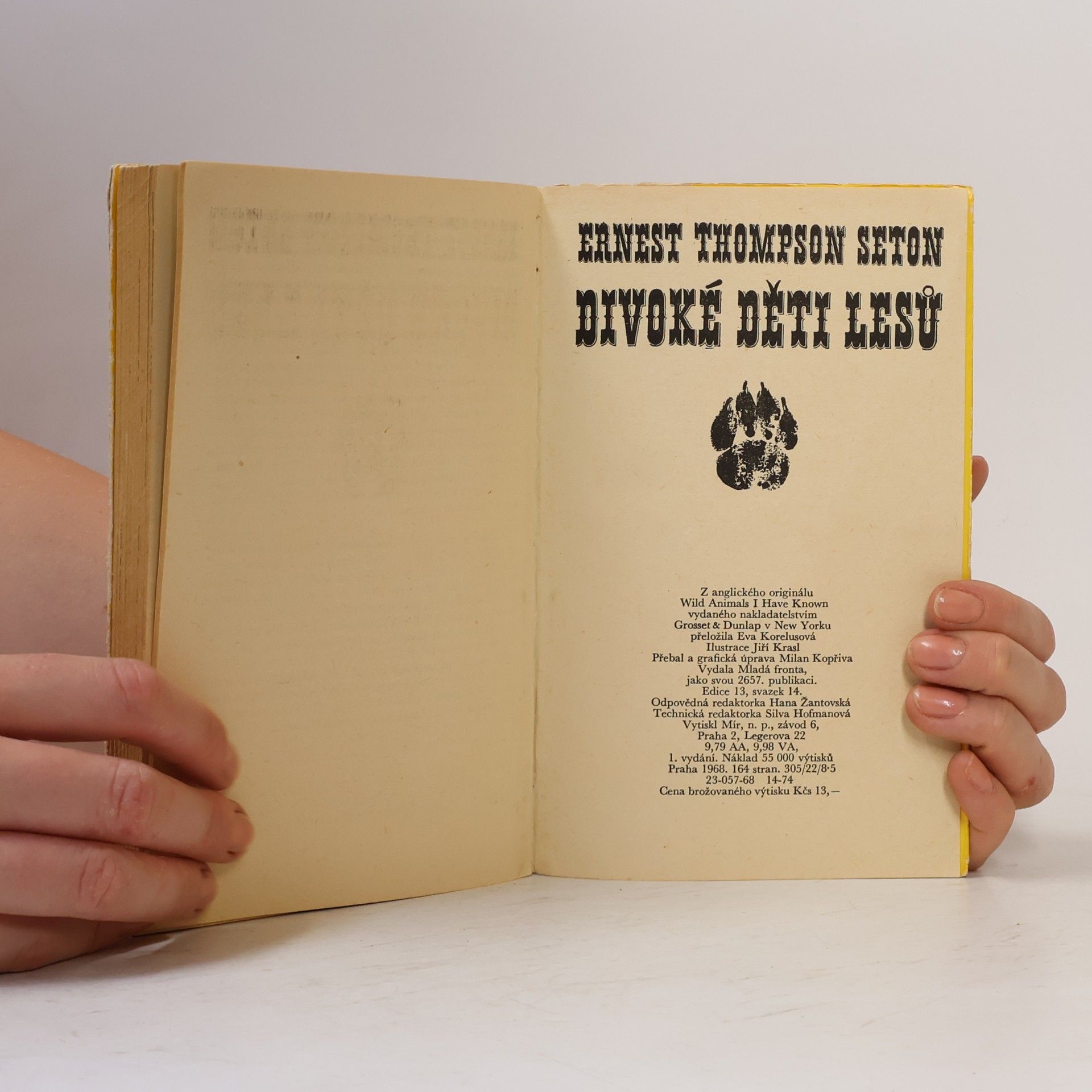 Ernest Thompson Seton Divoké děti lesů