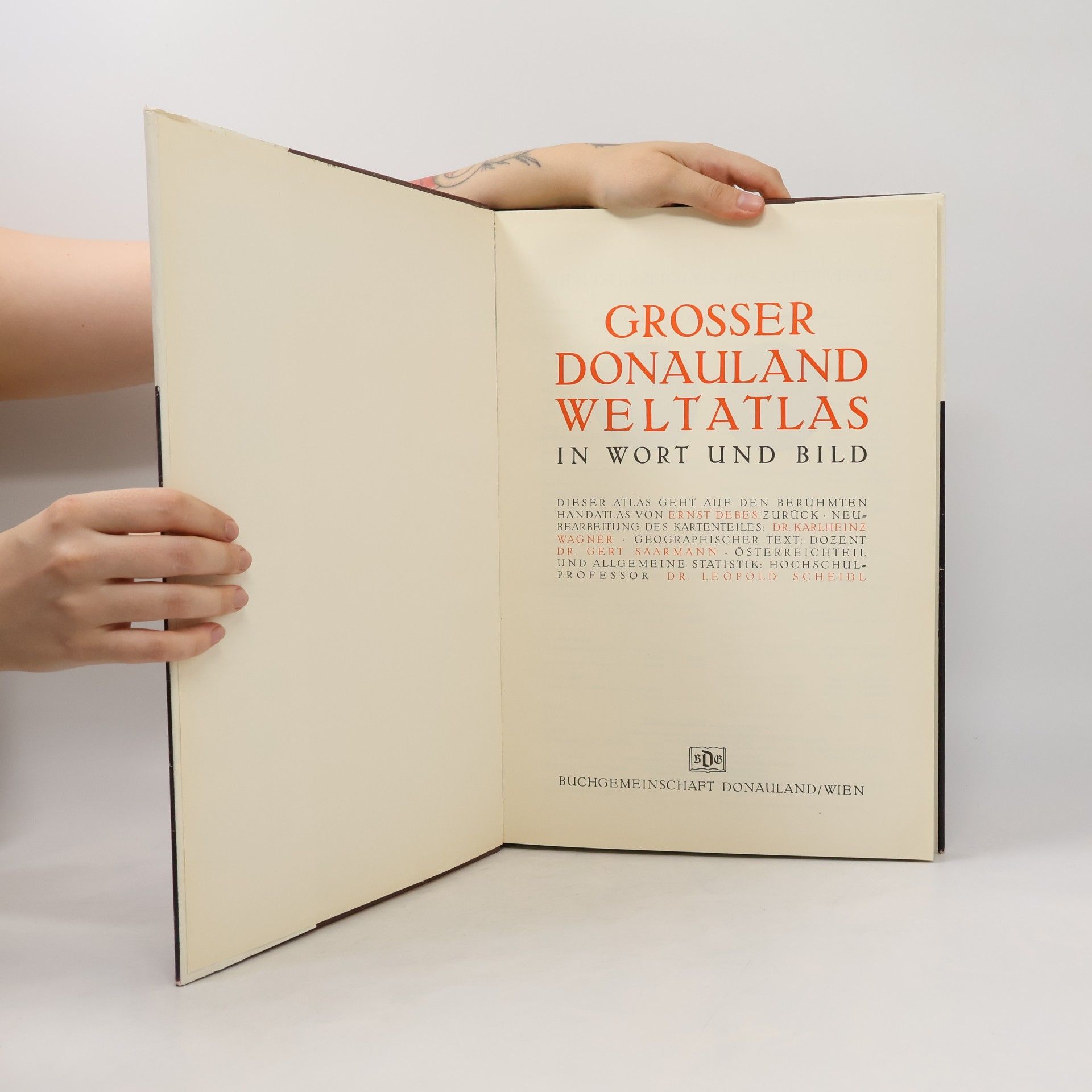 kolektiv Grosser Donauland Weltatlas