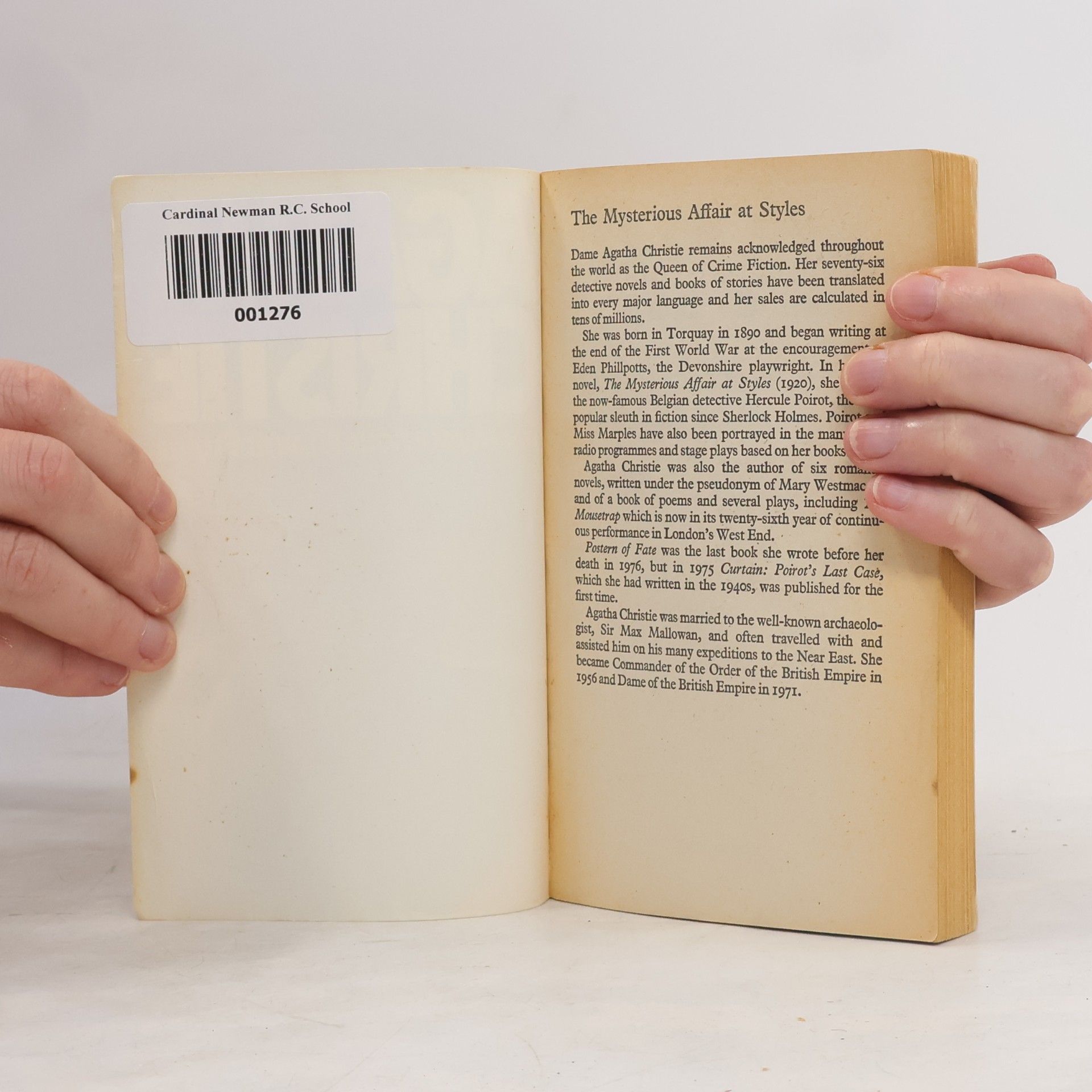 Agatha Christie The Mysterious Affair at Styles