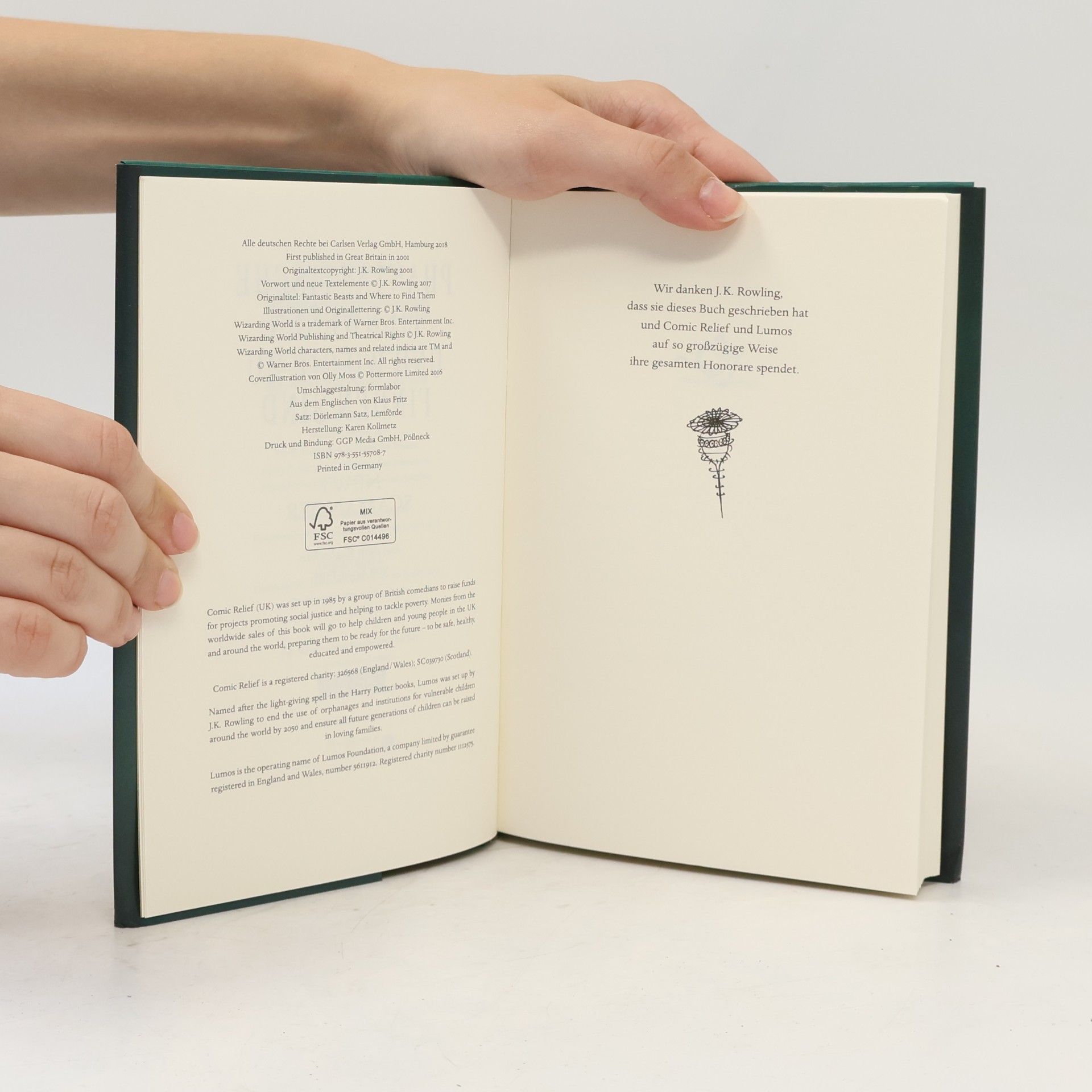 J. K. Rowling Hogwarts Schulbücher