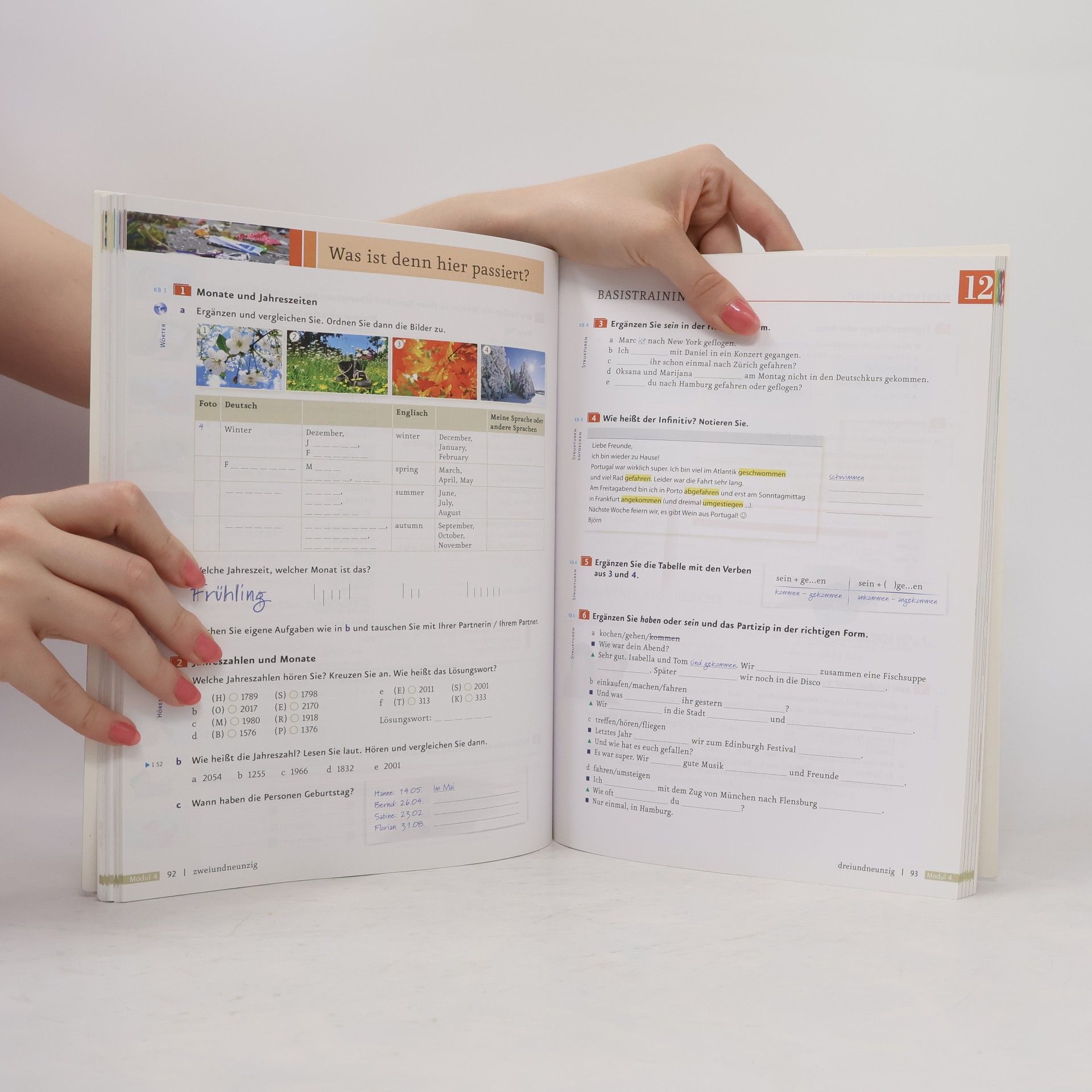 Sabine Glas Peters Menschen : niveau A1. Arbeitsbuch