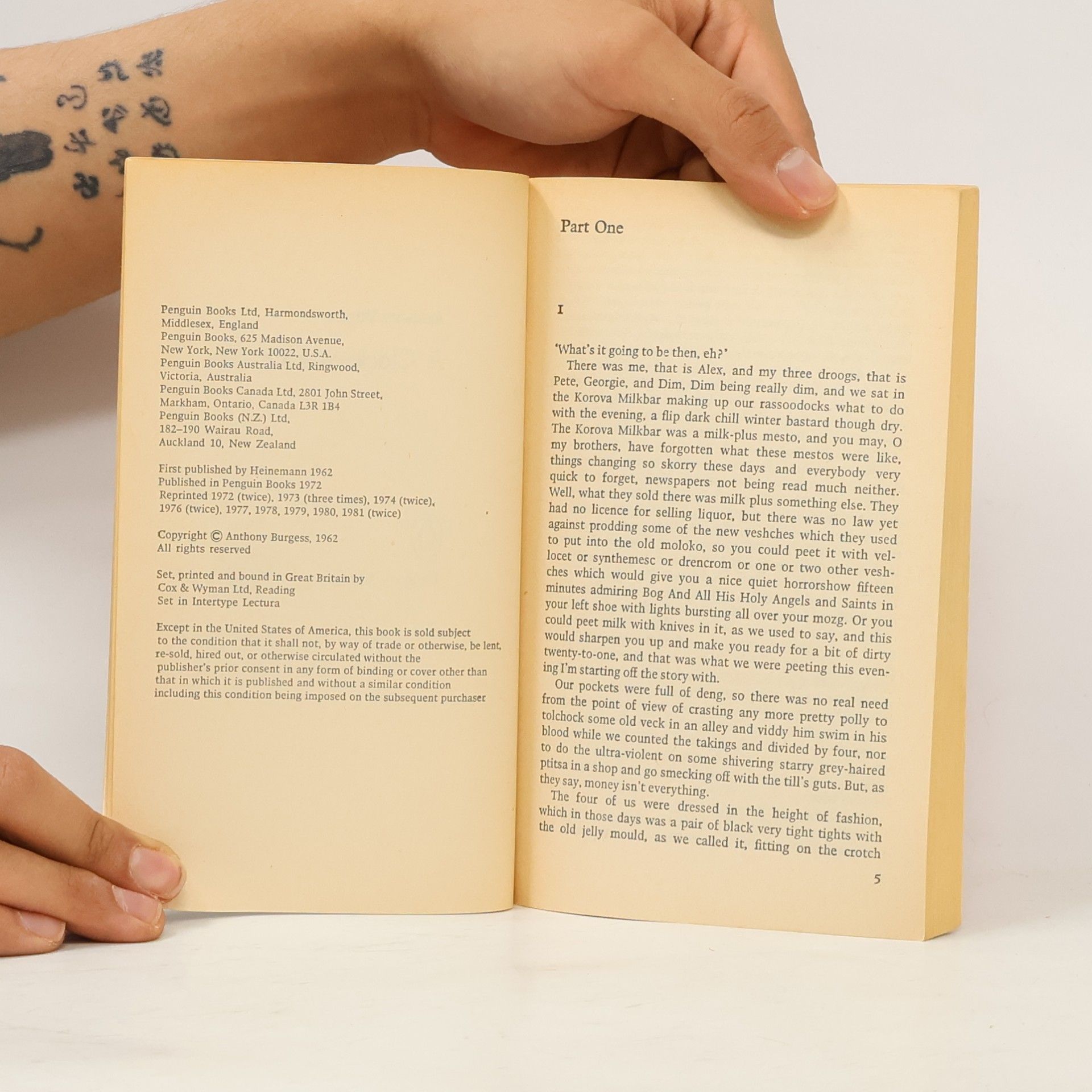 Anthony Burgess A Clockwork Orange